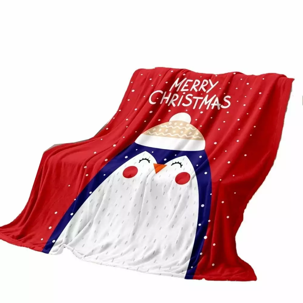 XINSHIDE Christmas Hugging Blanket Is For Sofas Beds-Blankets Soft Plush Lightweight Home Party Decor