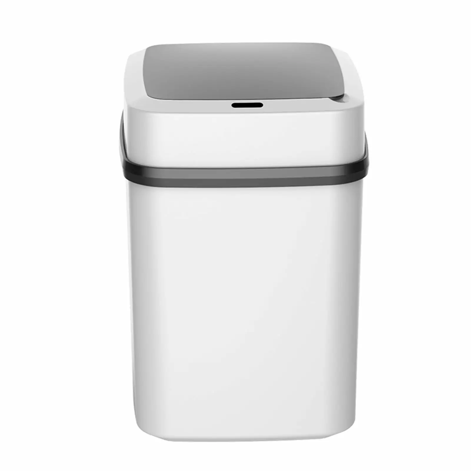 Anvazise Electric Trash Can Sensitive Mute Odor Isolation Waterproof Automatic Motion Sensor Kick Vibration Rubbish Bin for Home