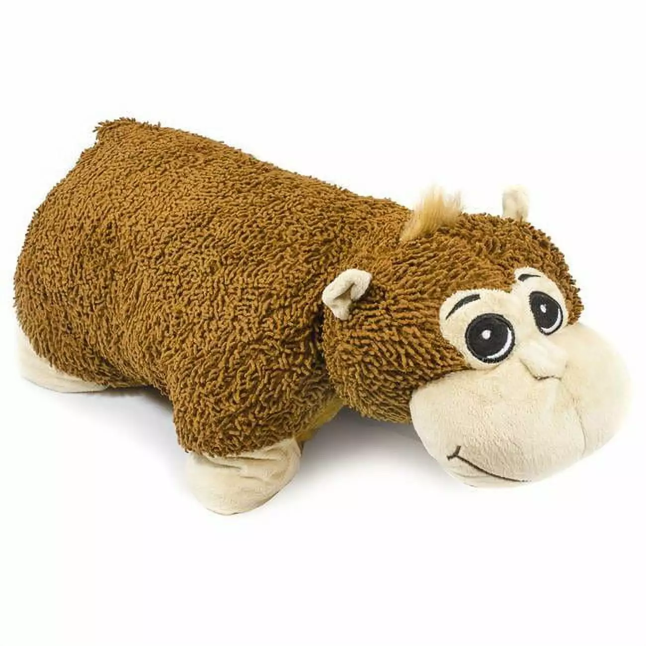 23 in. Plush Monkey Pillow