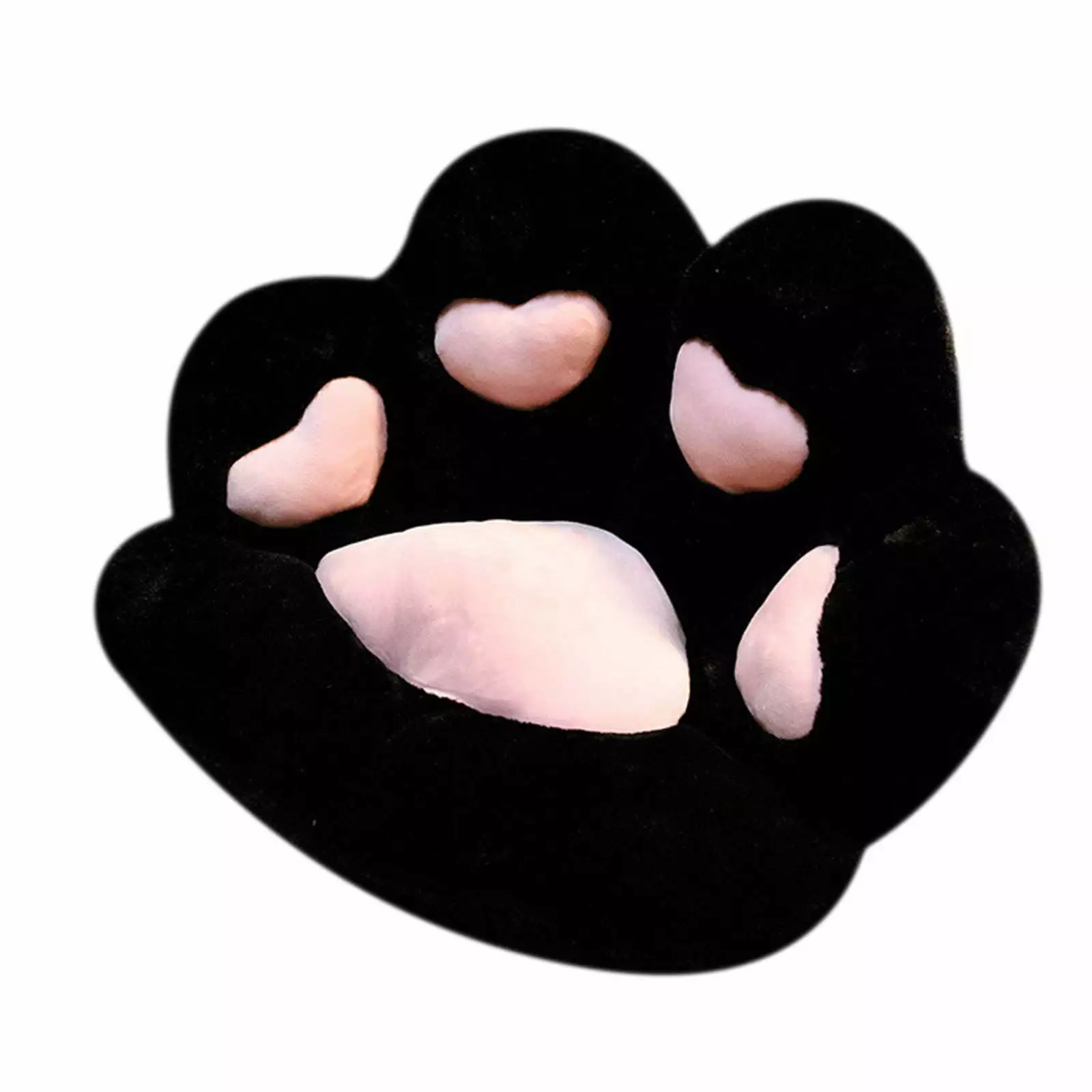 Hesxuno Bears Paw Shape Plush Sofa Office Cushion Elastic Decoration