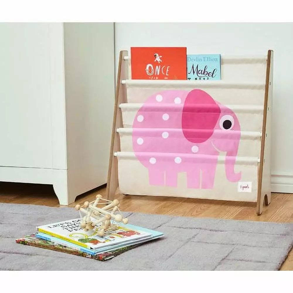 3 Sprouts Book Rack - Elephant