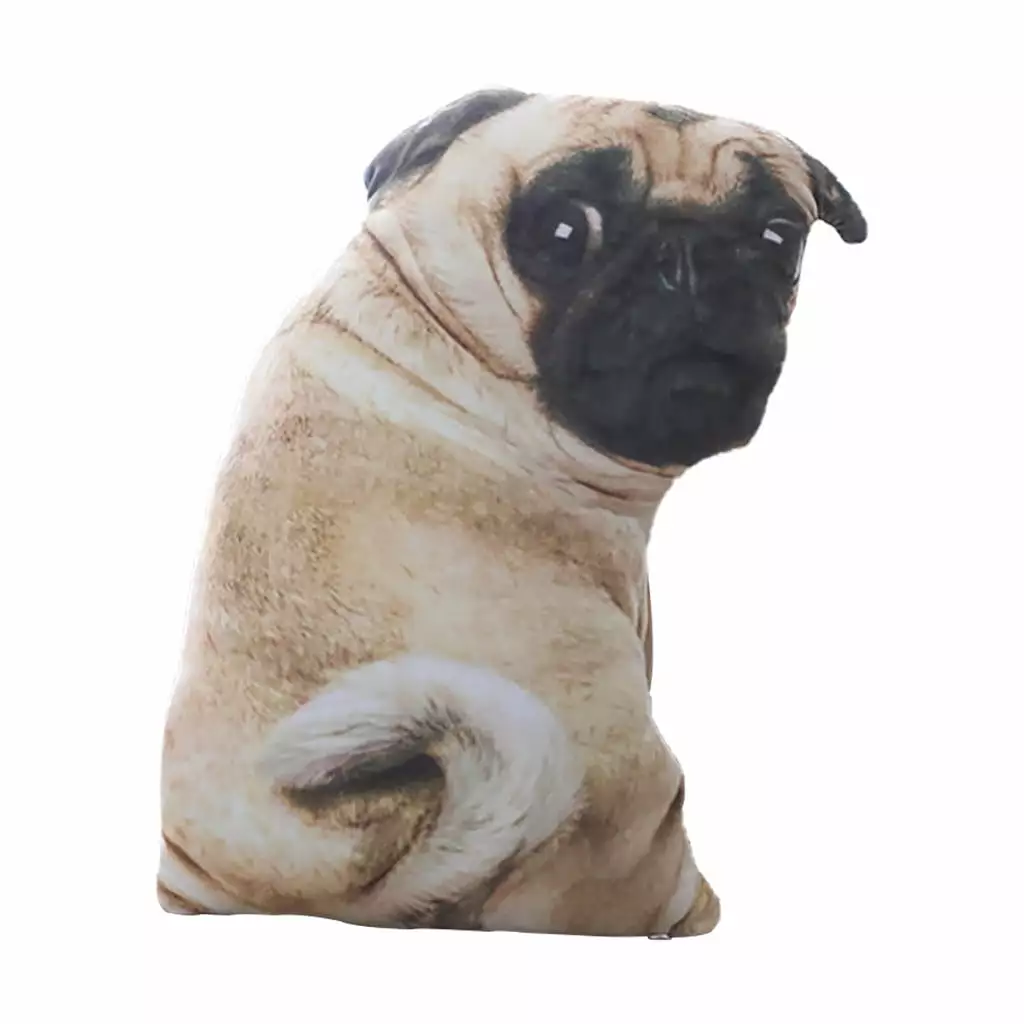 Cushion Funny Throw Pillow Creative Cushion Cute Home Decor 3D Dog Printing