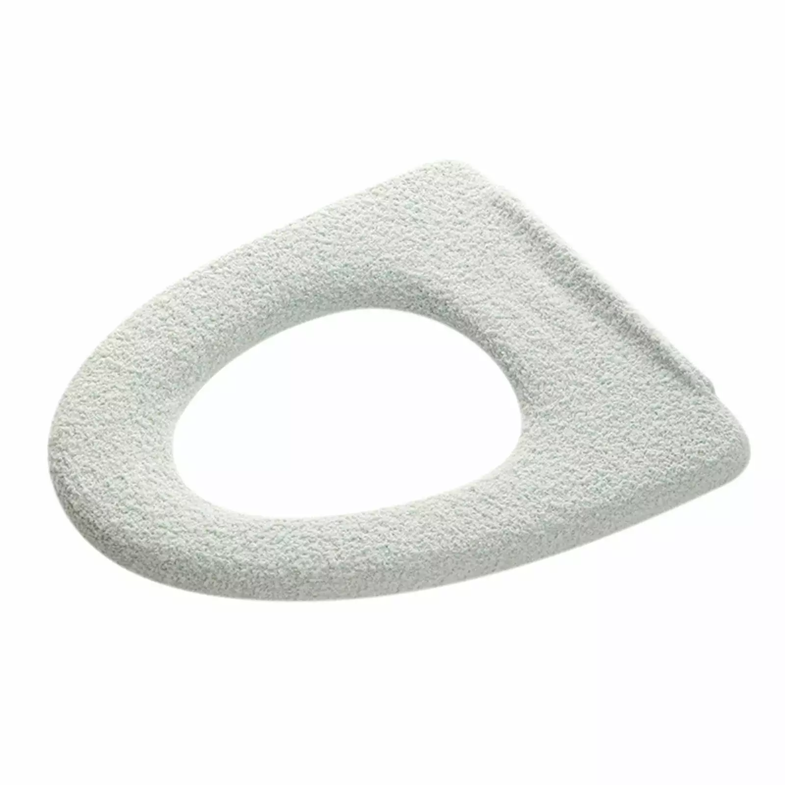 XMMSWDLA Toilet Mat Toilet Seat Cushion Winter Thickened Toilet Seat Knitted Toilet Seat Cushion Washable Household Toilet Seat Gifts for family(Green)