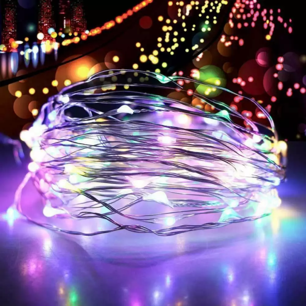 ZenBath LED String Lights with Timer Remote Controll Fairy String Light Color Changing RGB Warm White.Twinkling Colored Fairy Light for Bedroom Decor Indoor Outdoor