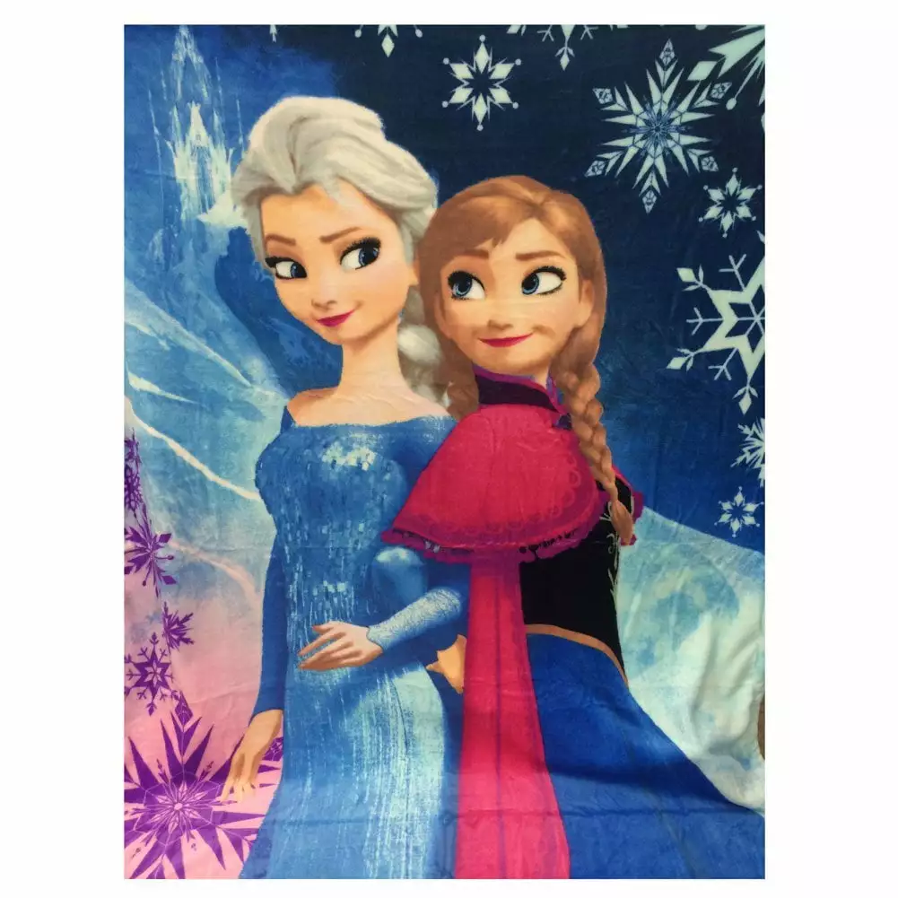 Disney's Frozen Ultra Soft Texture Twin Size Raschel Printed Blanket