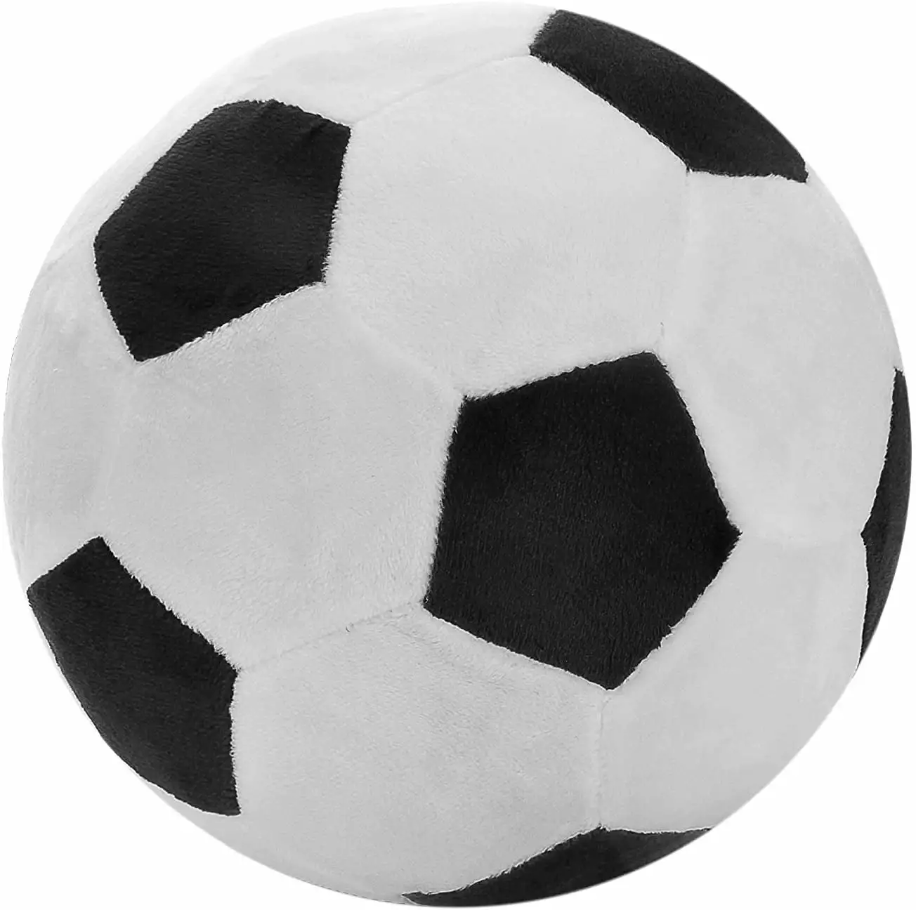 Plush Soccer Balls Fluffy Stuffed Soccer Ball Plush Pillow Soft Plush Soccer Ball Pillow Durable Soccer Ball Stuffed Toy Stuff Soccerball Gift for Kids Boy