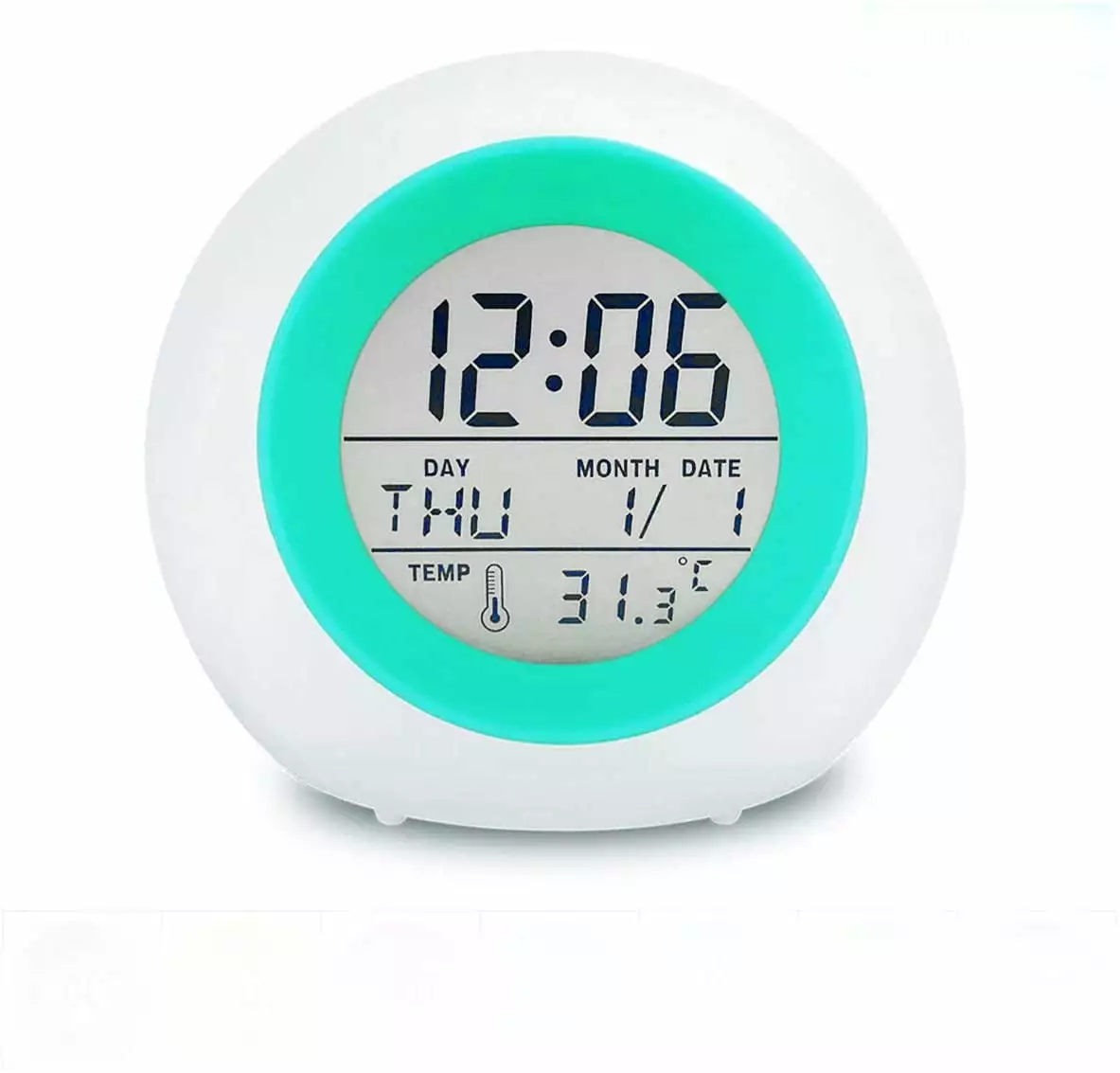 Gifts for 5-10 Year Old Kids. Digital Alarm Clock for Kids Stuffers Small Desk Clock 4-12 Year Old Kids Gifts Alarm Clock for Bedrooms School Christmas Birthday Gifts Loud Alarm Clocks (Blue)