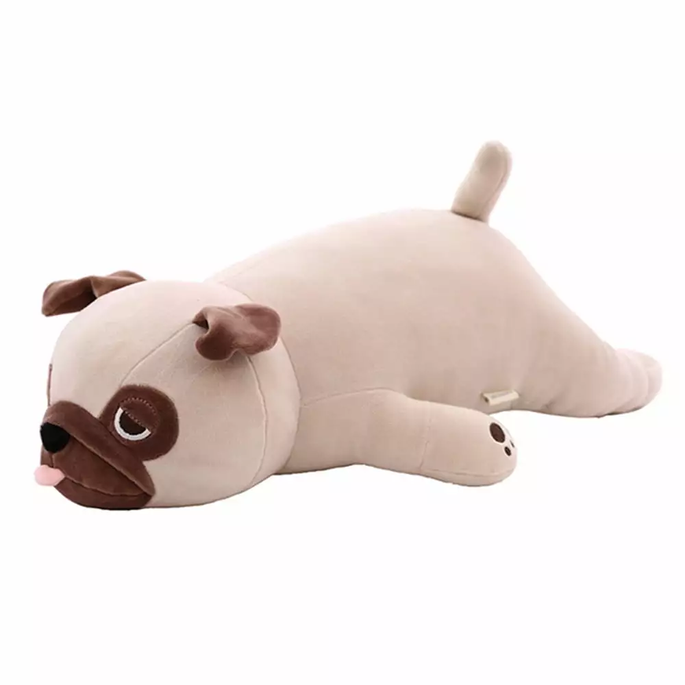 30'' Pugs Plush Stuffed Animal Dog Children Hugging Pillow Sleeping Comfort Cushion Soft Plush Toy