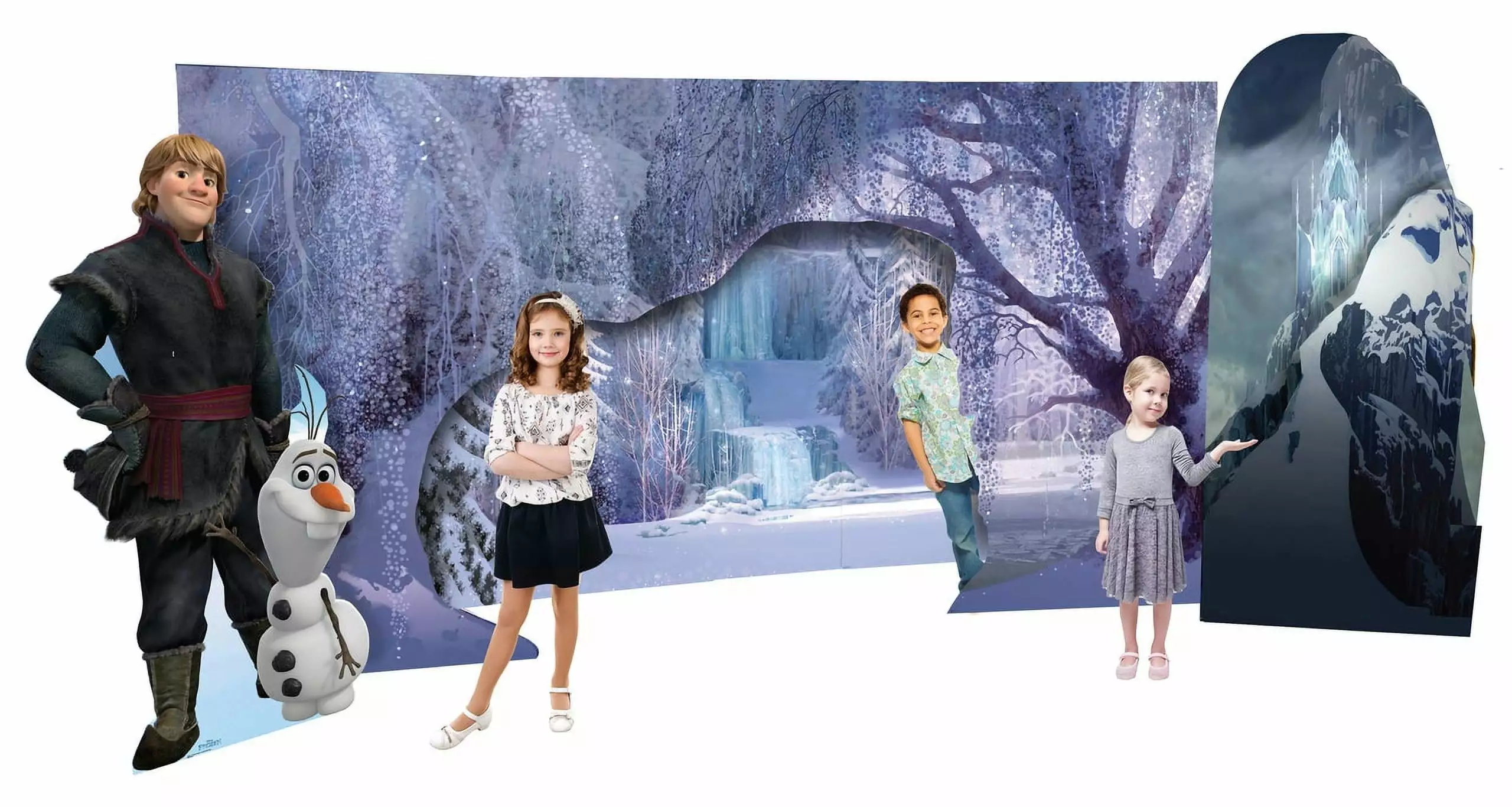 Advanced Graphics 88 x 37 in. Frozen Scene Wall Decal