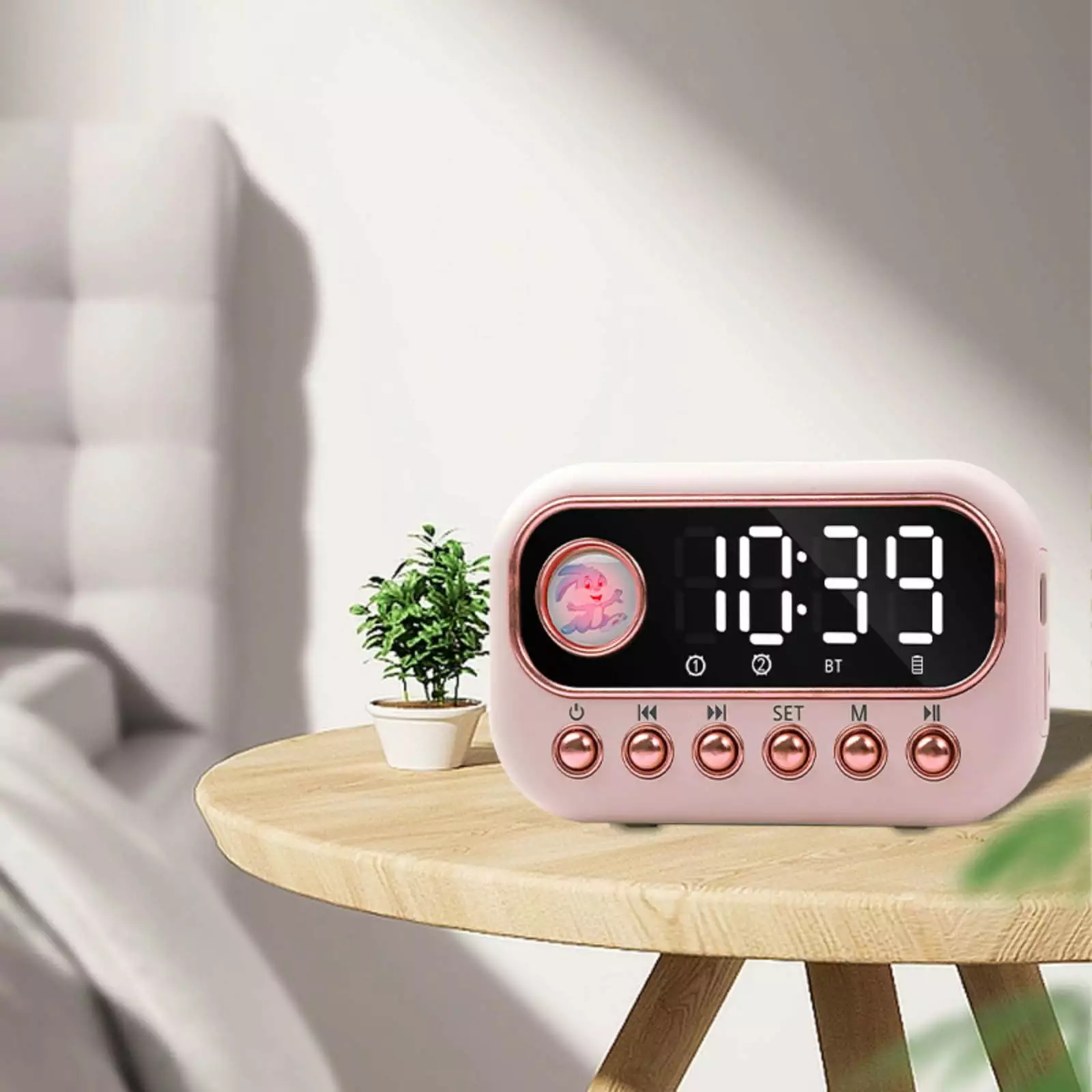 Alarm Clock.Clearance School Supplies Byikun Back-to-School Intelligent Bluetooth Sound. Alarm Clock. Speaker. Clock Subwoofer. Portable Mini Desktop. Home. Outdoor Wireless. New Model