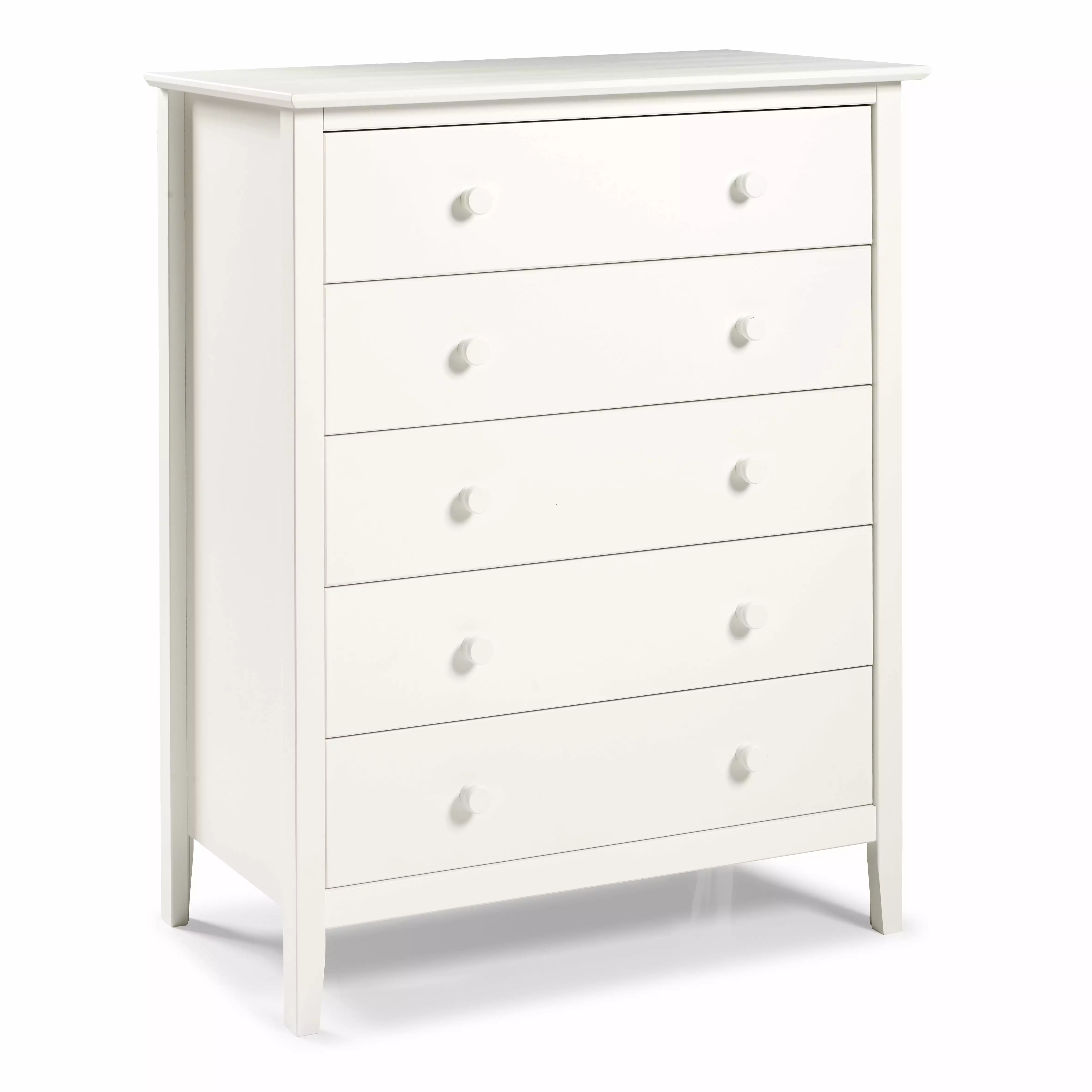 Alaterre Simplicity 5-Drawer Chest. White