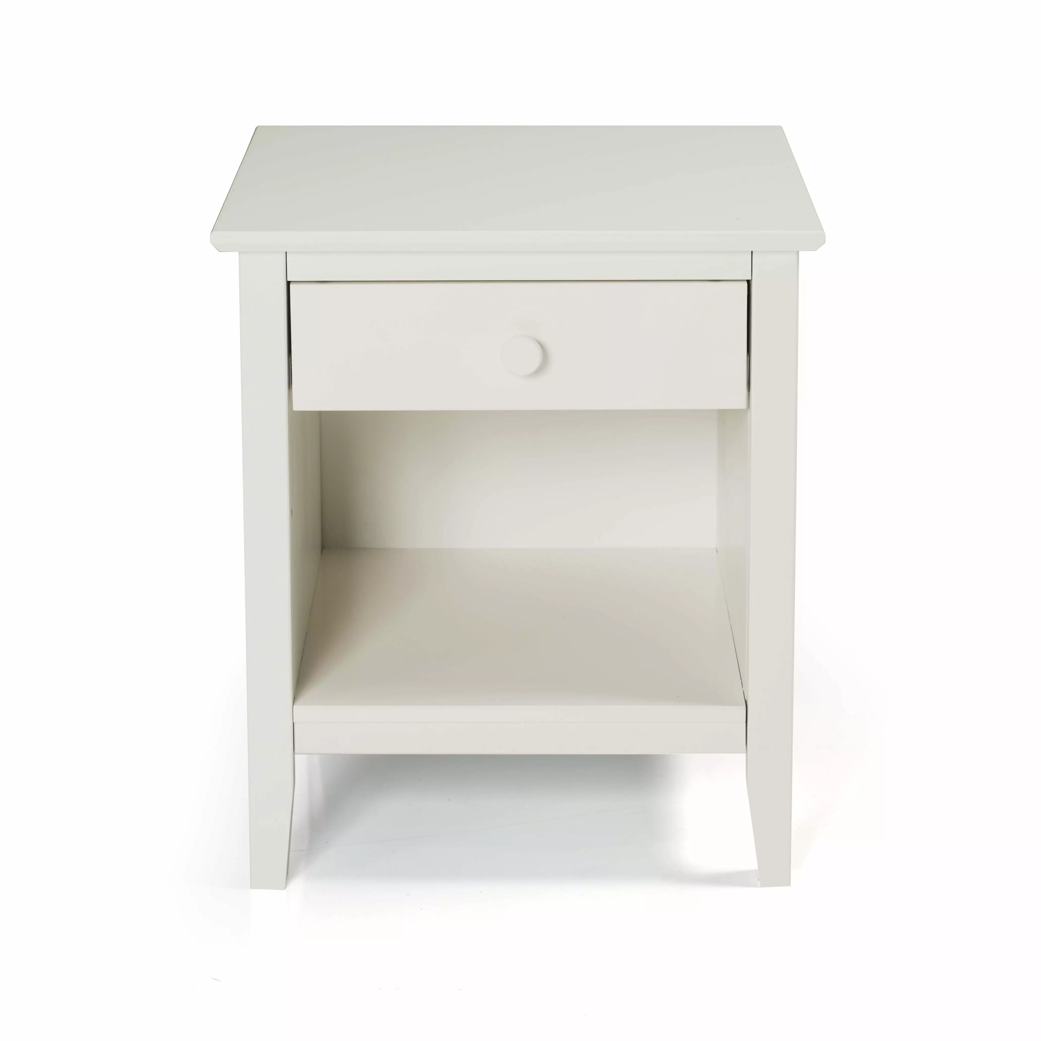 Alaterre Simplicity Nightstand. White