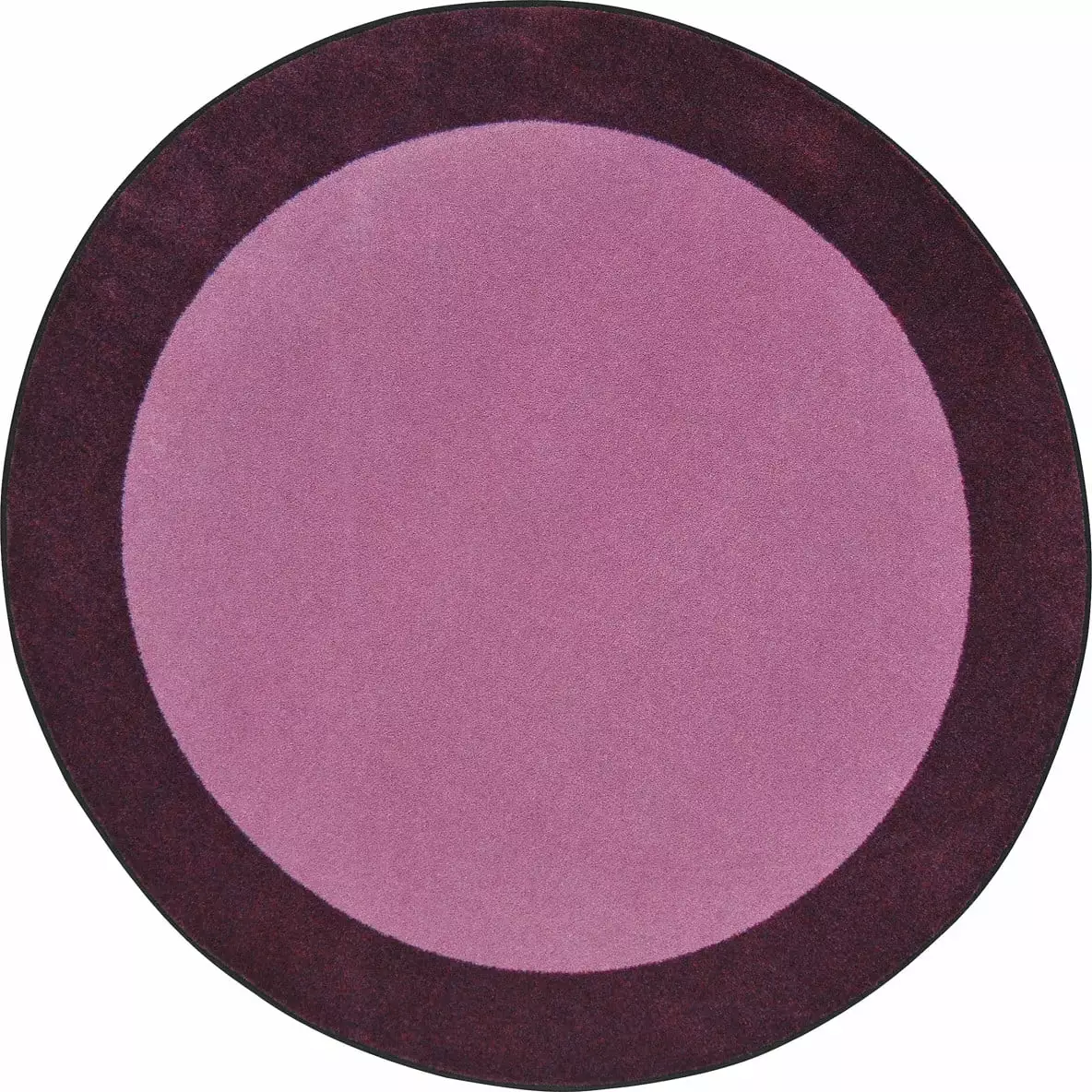 All Around 5'4 Round area rug in color Purple