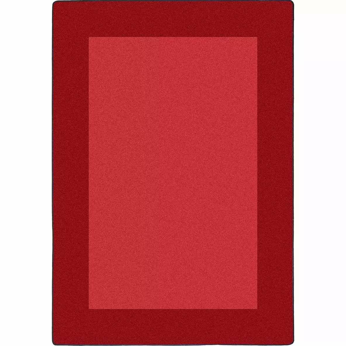 All Around 5'4 x 7'8 area rug in color Red