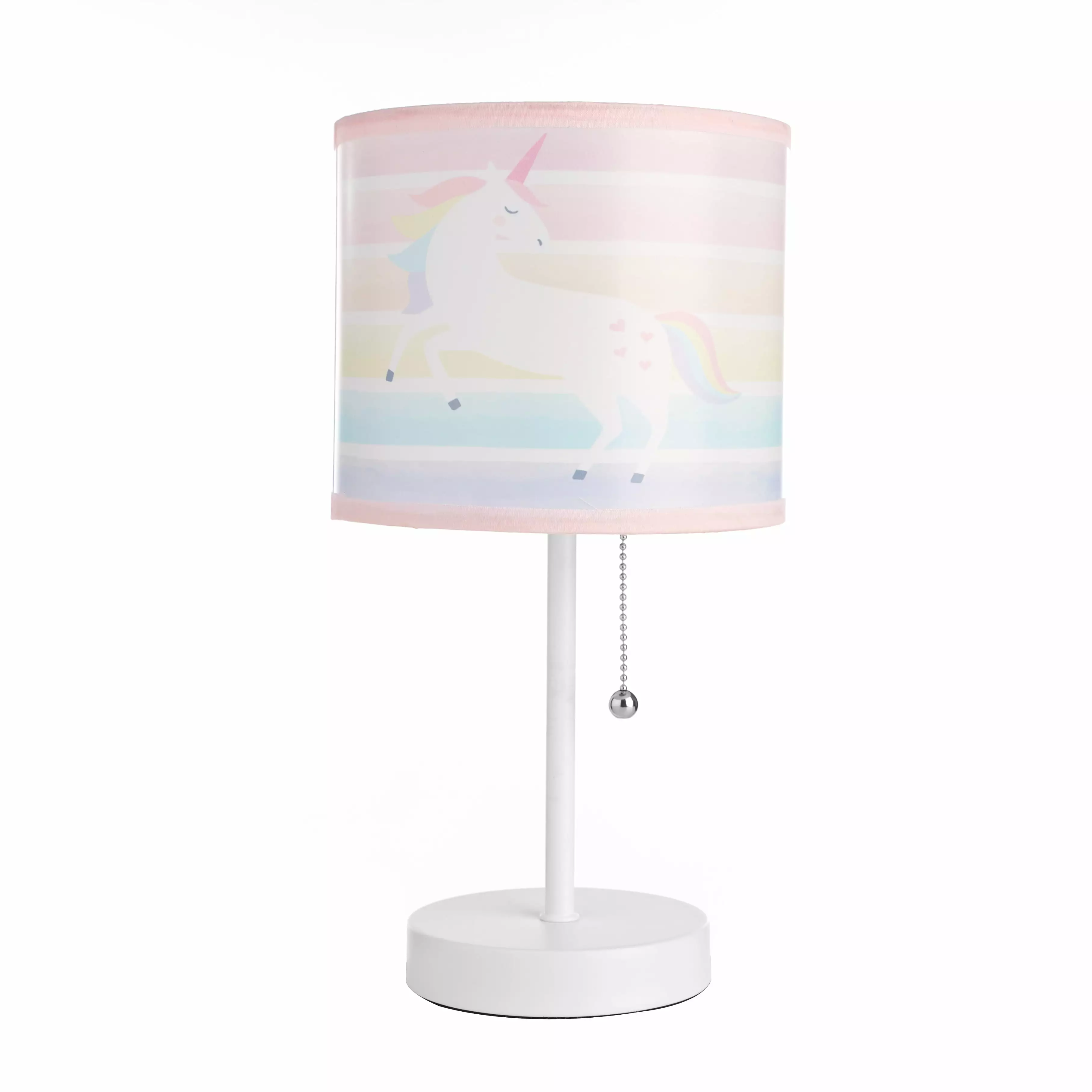 American Kids Pink Rainbow Unicorn Baby Stick Lamp for Children Room D??cor