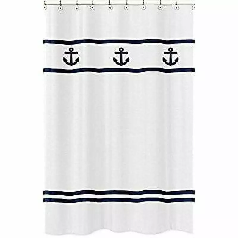 Anchors Away Collection Shower Curtain