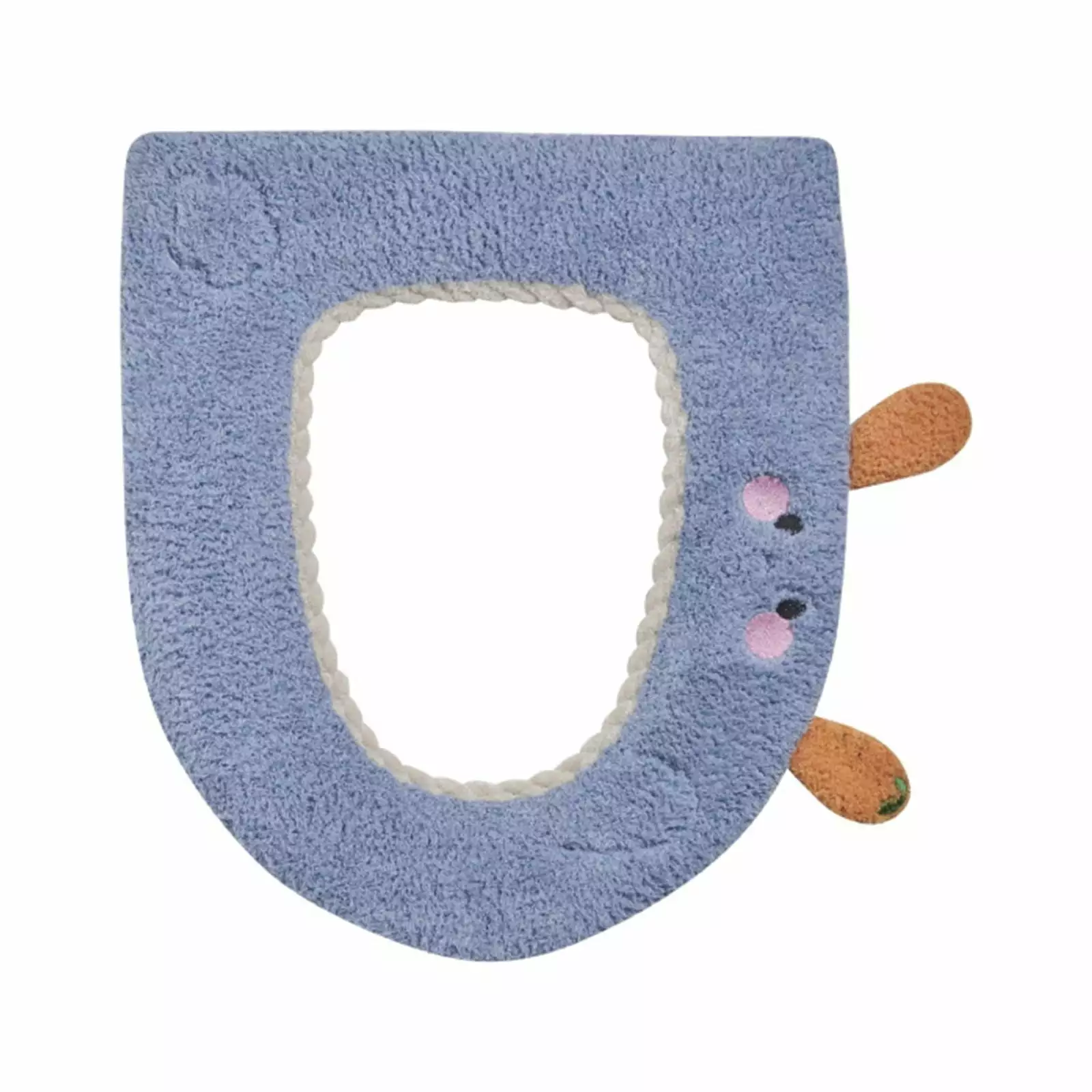 Apmemiss Clearance Toilet Seat Cushion Four Seasons Thickened Toilet Cover Knitted Toilet Seat Cushion Washable Household Toilet Cover Winter Warm Toilet Seat Cover Mat Christmas Gifts