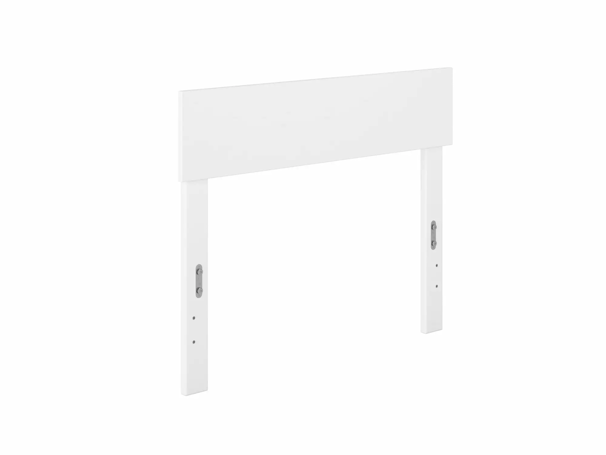 Atlantic Furniture Boston Solid Wood Twin Headboard in White