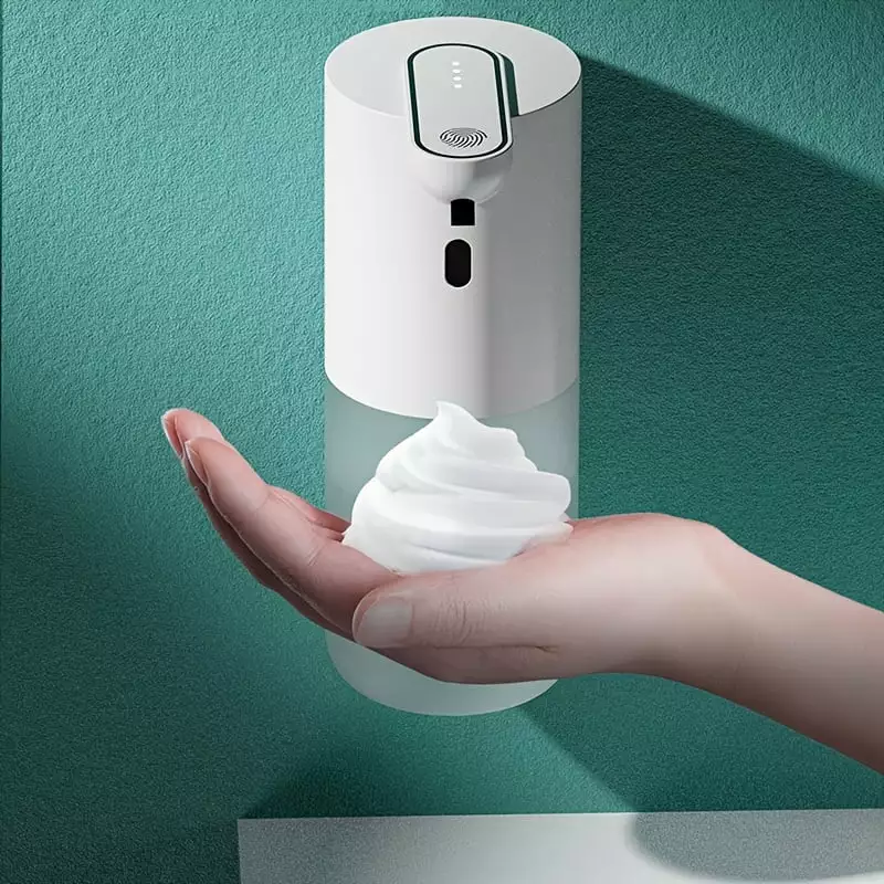 Automatic Foaming Soap Dispenser. Touchless Handsfree Motion Sensor Rechargeable