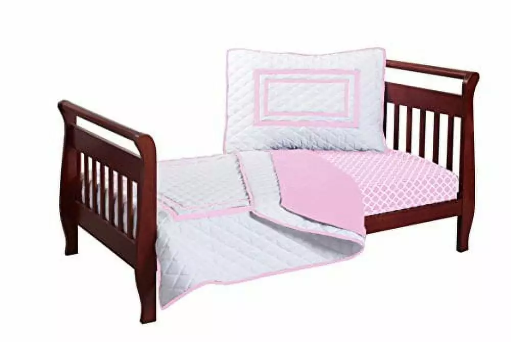 Baby Doll Bedding Soho Toddler Bedding Set. Pink