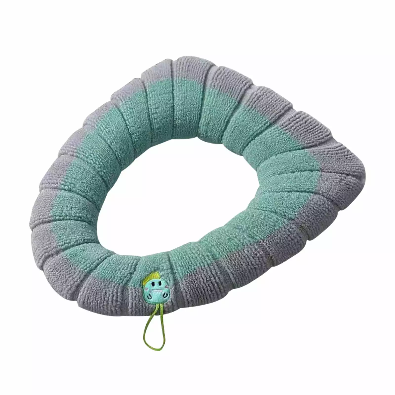 Back to School Savings! SRUILUO Toilet Seat Cushion Winter Thickened Toilet Cover Knitted Toilet Seat Cushion Washable Household Toilet Cover Green. 44 x 36cm