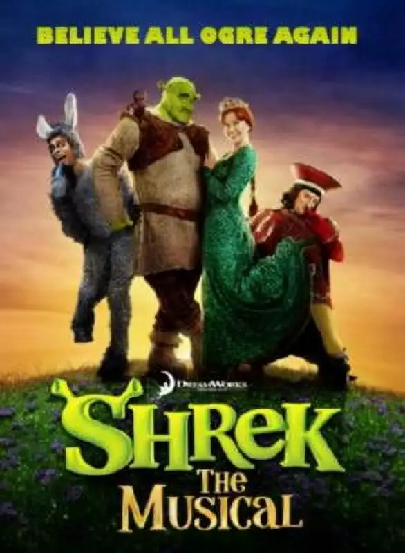 Bad Dog Posters Shrek Musical Fox Theatre St. Louis Mini Poster 11inx17in Mini Poster 11x17 poster