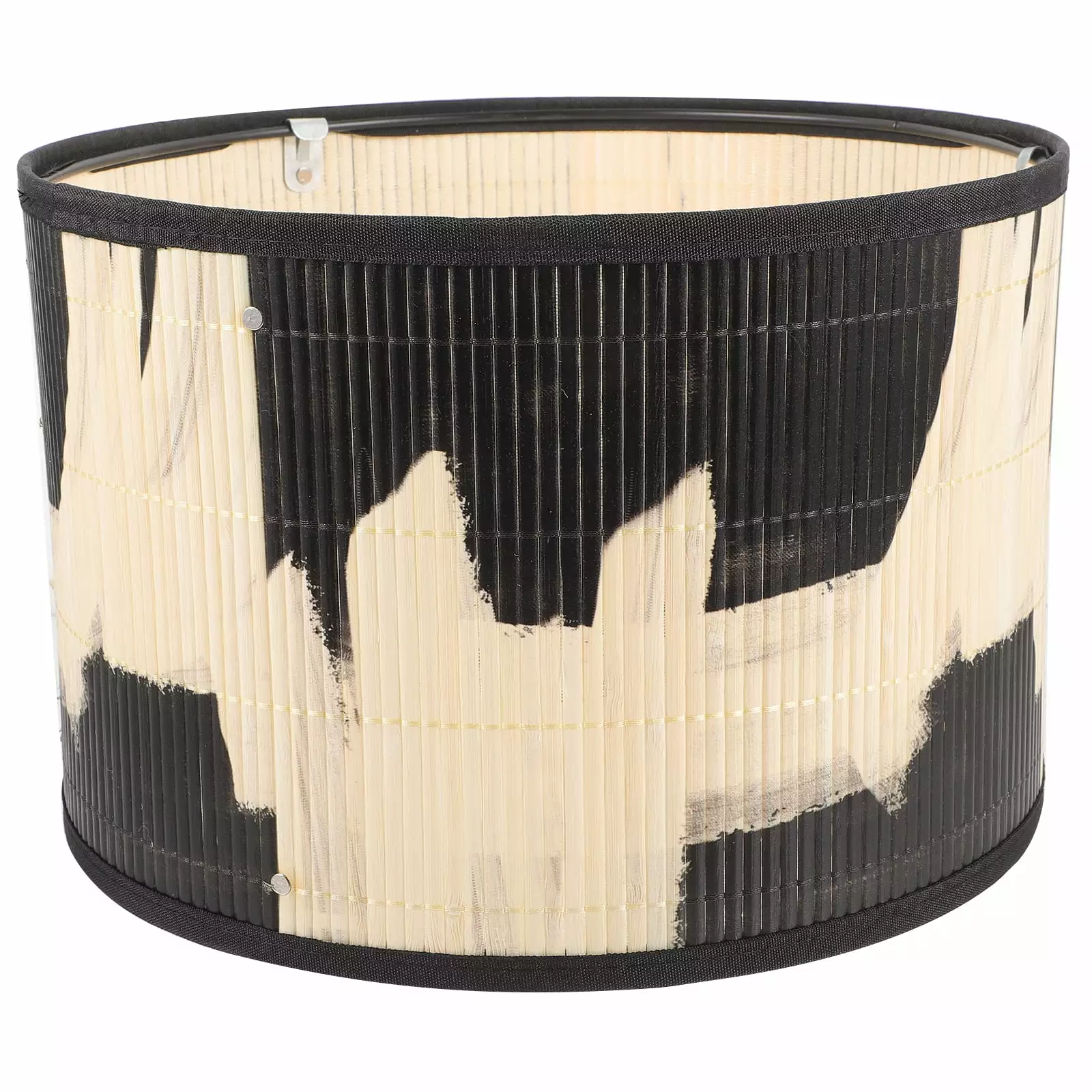 Bamboo Barrel Lamp Shade for Pendant/Floor Light - 30x30x30CM