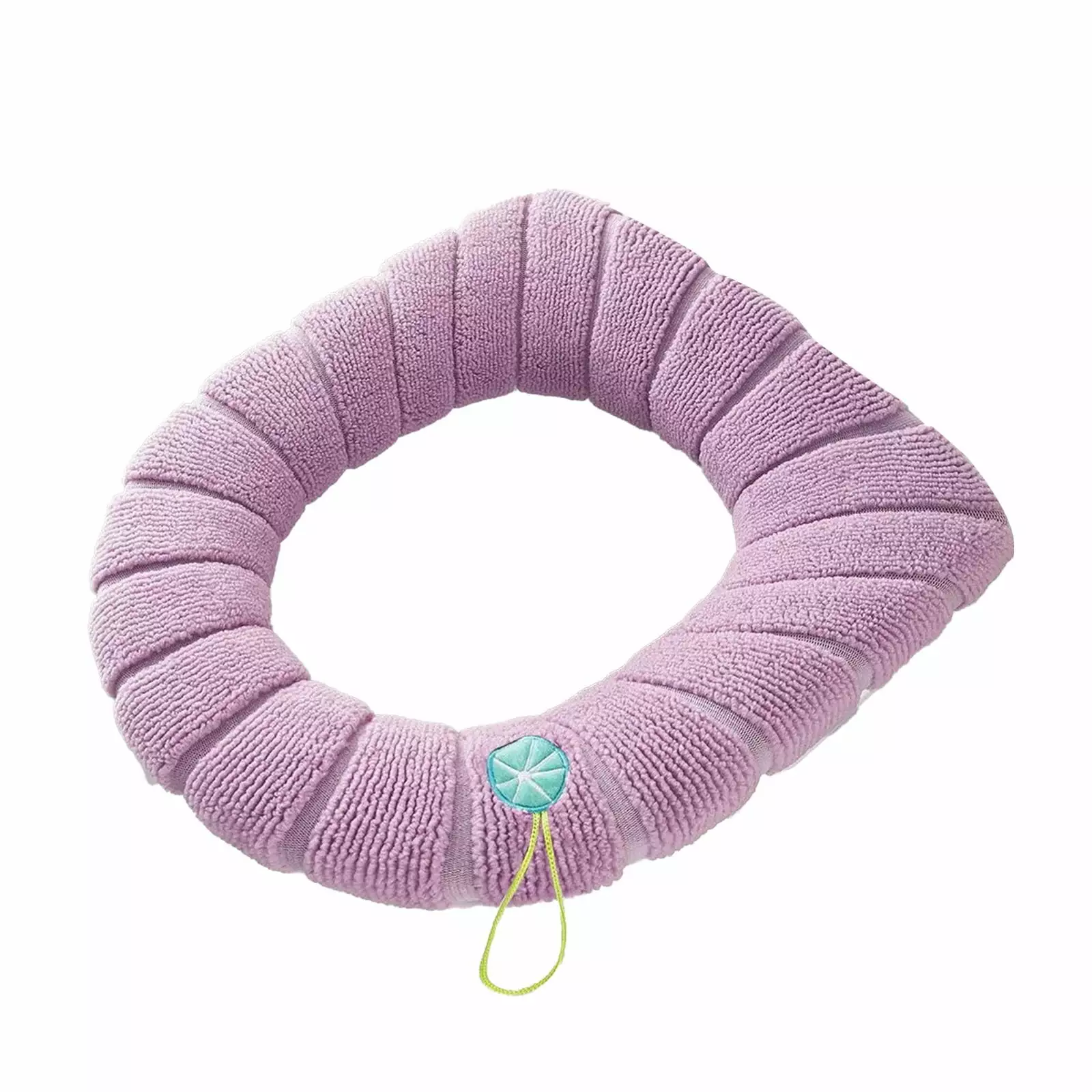 Bath Rug for Bathroom Kids Soft Bathroom Toilet Seat Mat Stretchable Easy To Fit Cushioned Cover Comfortable And Washable Toilet Seat Mat