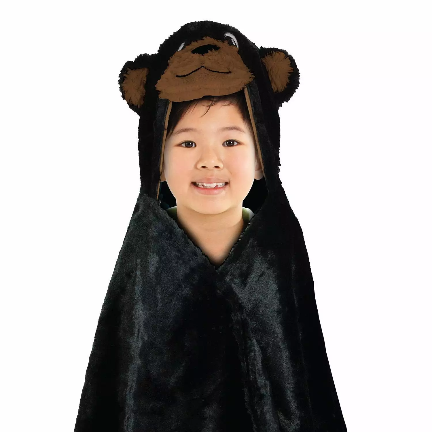 Best Brands Kids Hooded Throw - Bear