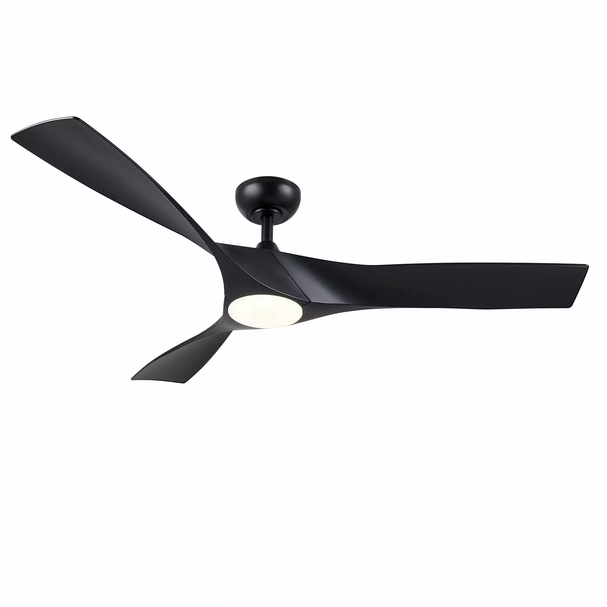 Bestco 52 Ceiling Fan with Lights 3 Blades Remote Control Timer and Adjustable Height for Bedroom Living Room Kitchen Decor More