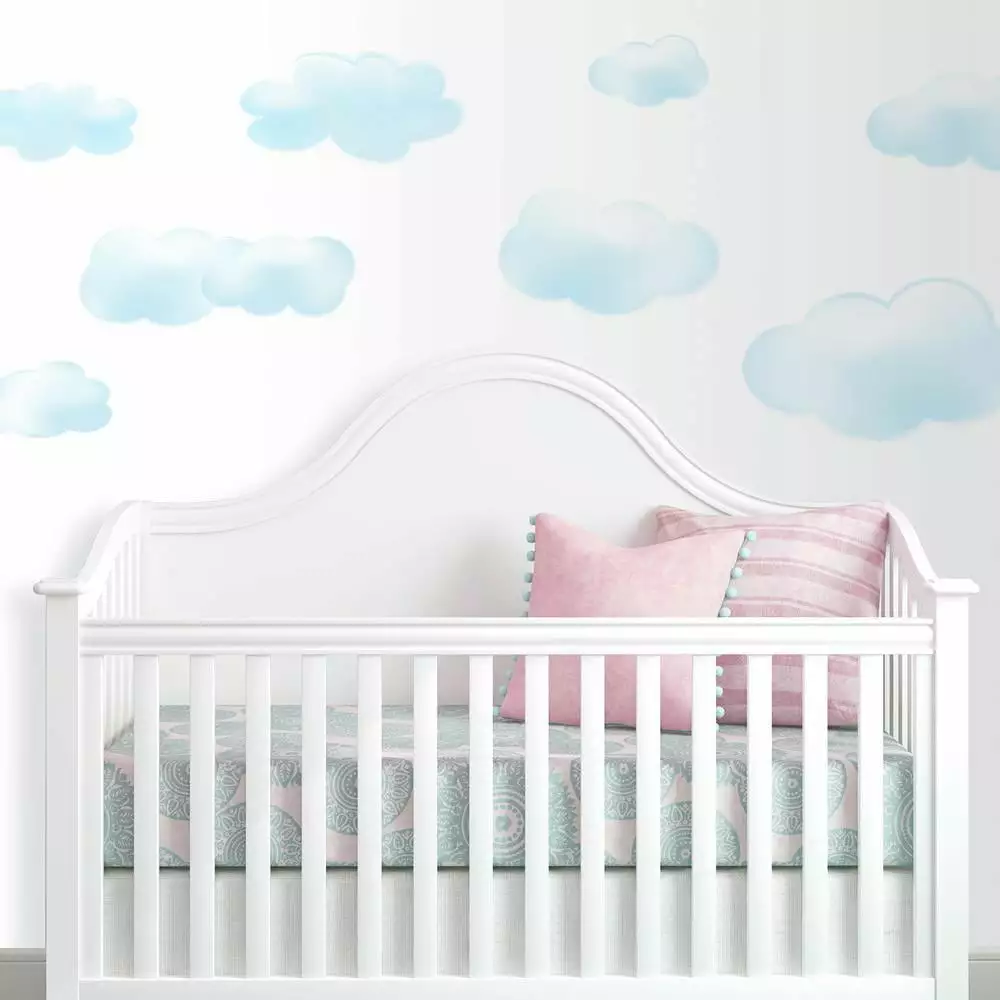 Blue Clouds Wall Decals