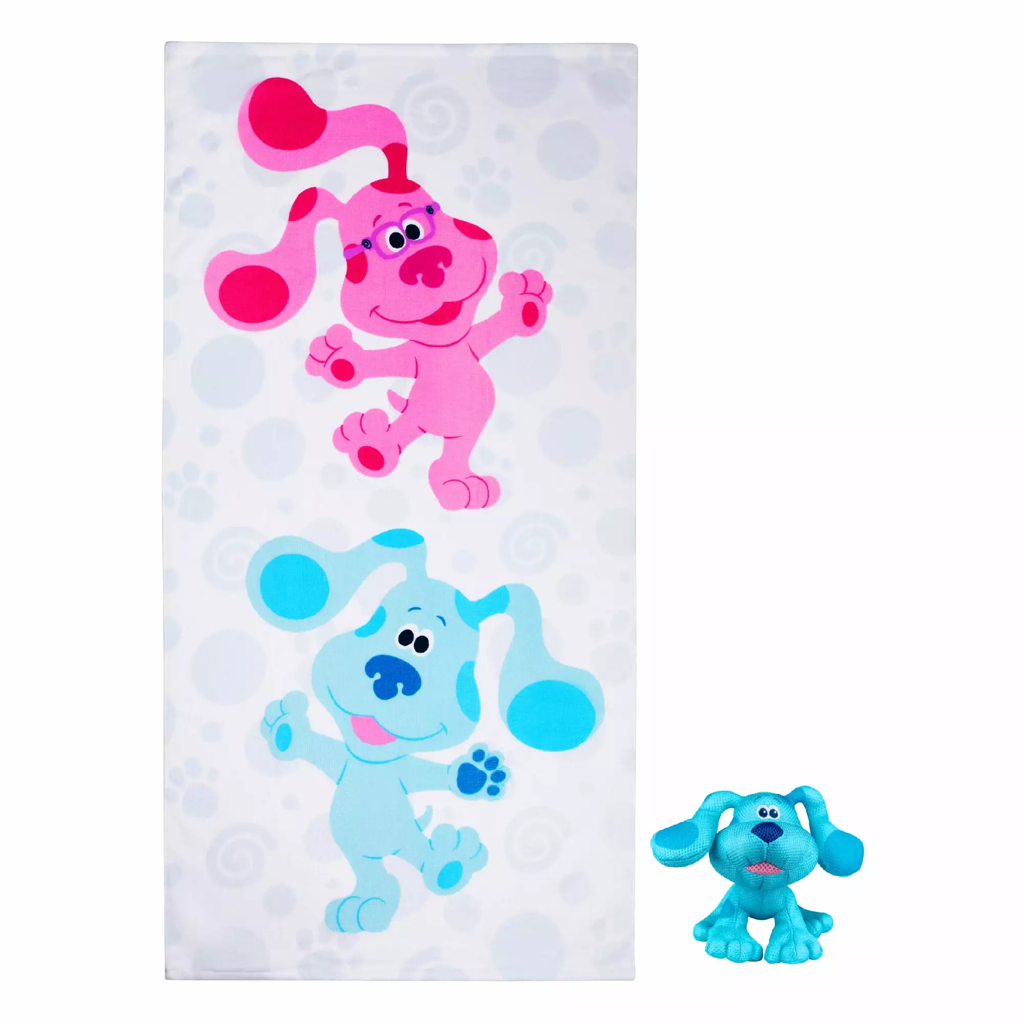 Blue's Clues & You Kids Towel and Character Scrubby. Blue. Nickelodeon