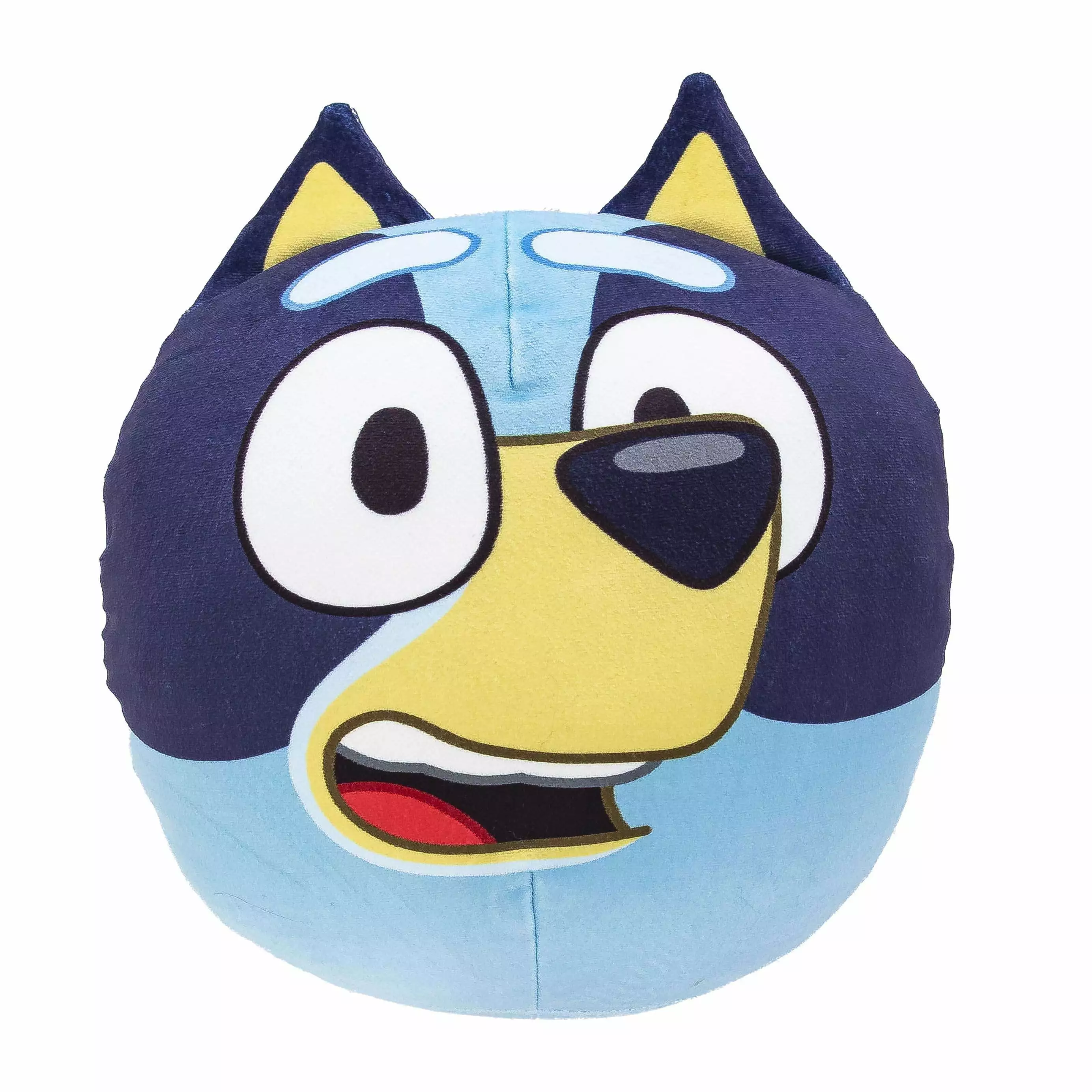 Bluey Happy Bluey BBC Kids Round Travel Cloud Pillow