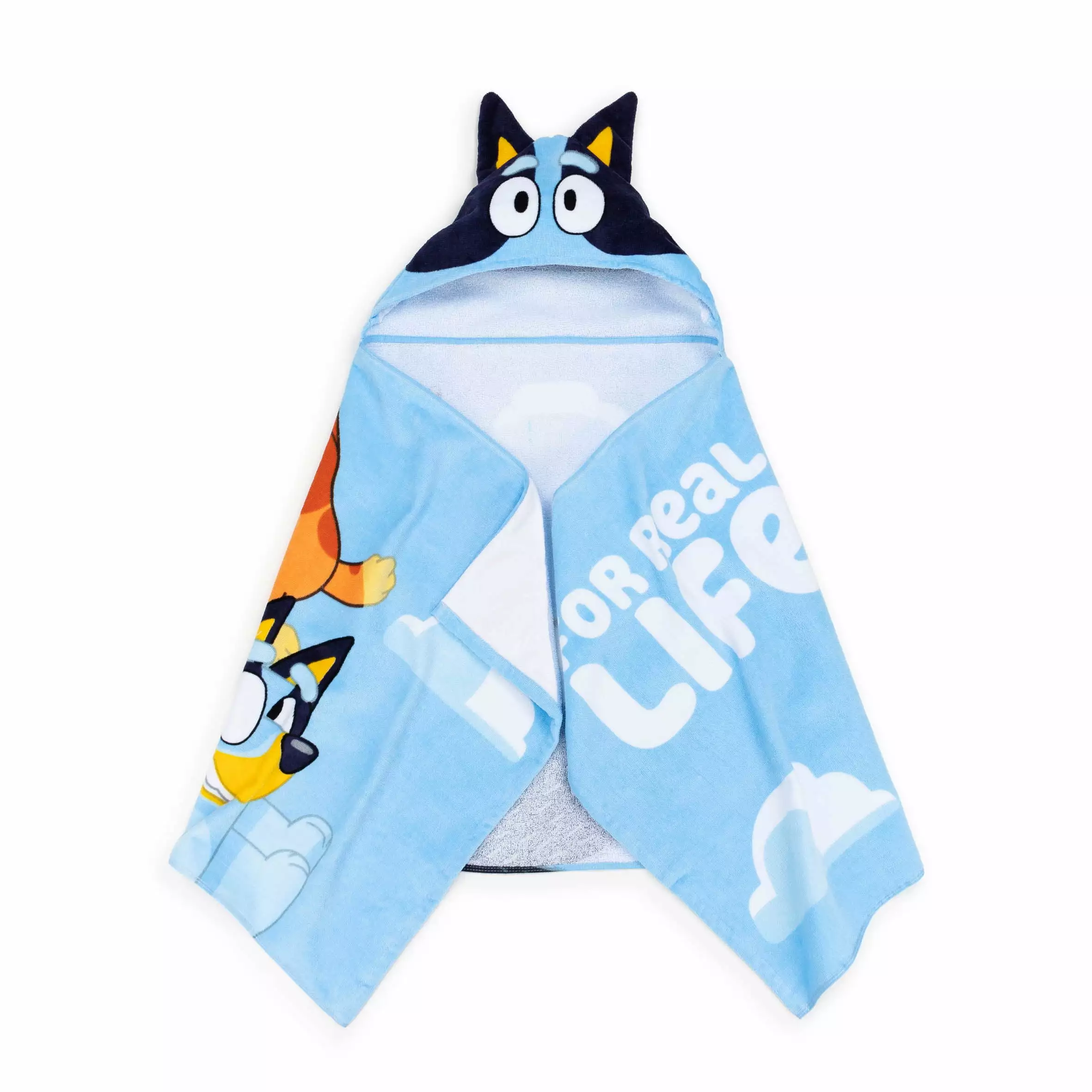 Bluey Kids Cotton Hooded Towel