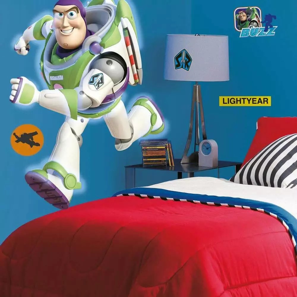 Buzz Lightyear Glow in the Dark Giant Wall Decal