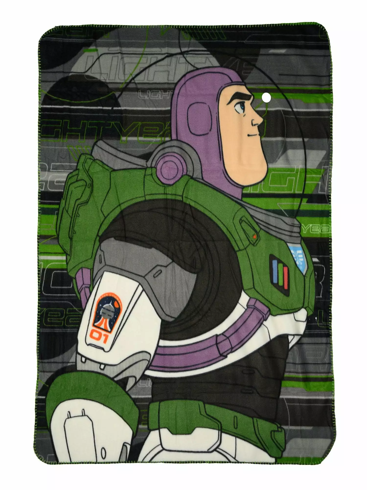 Buzz Lightyear Throw Blanket 45 x 60 Astronaut Space Disney Toy Story Boys