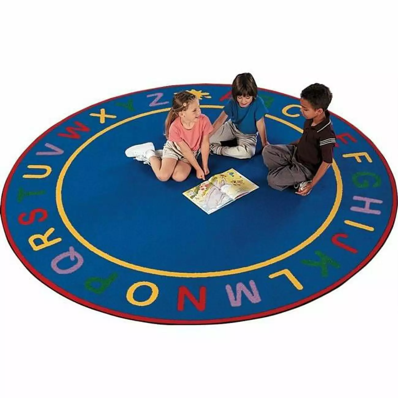 Carpets For Kids 4906 Alpha 6 ft. Round Rug