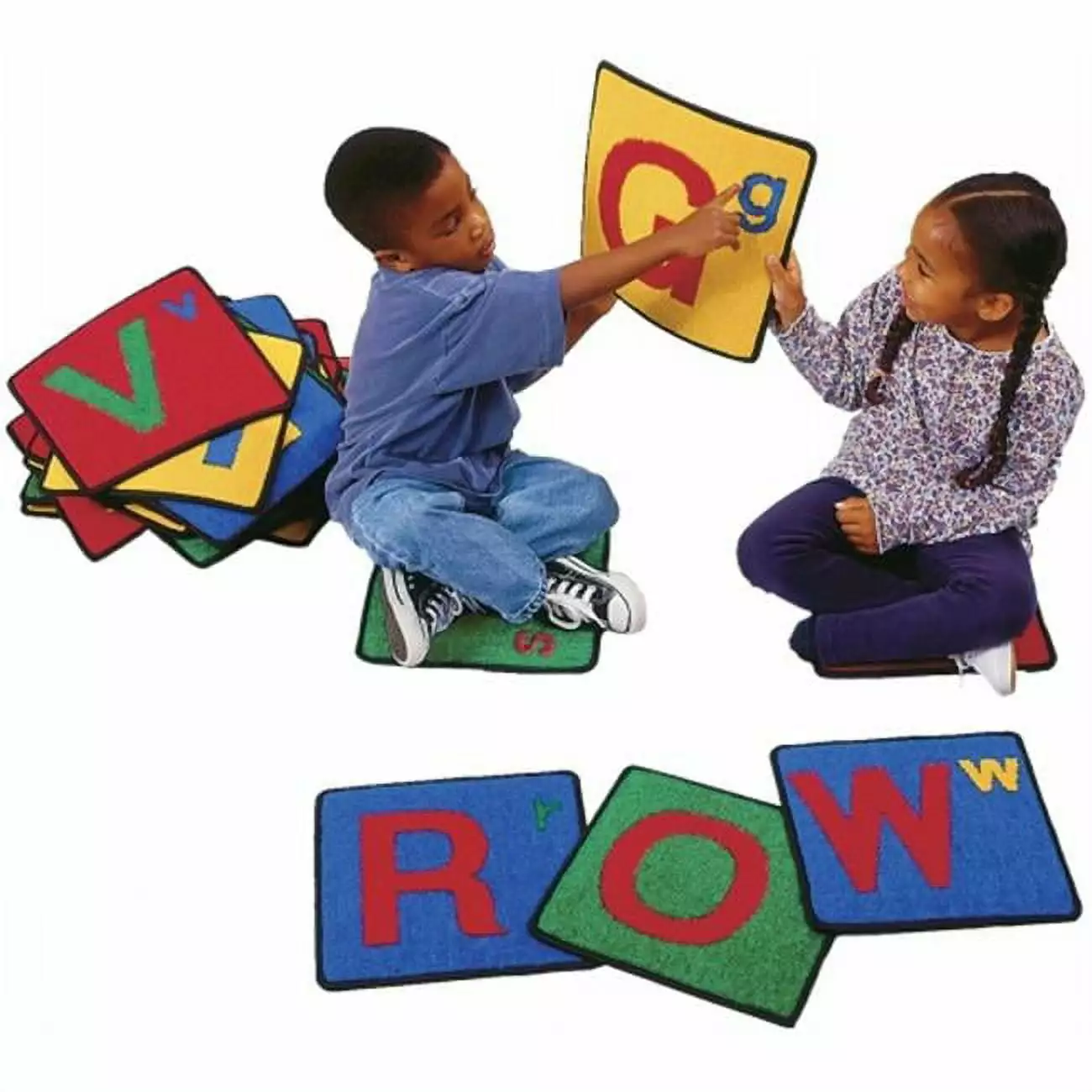 Carpets For Kids 926 Alphabet Squares - Set of 26