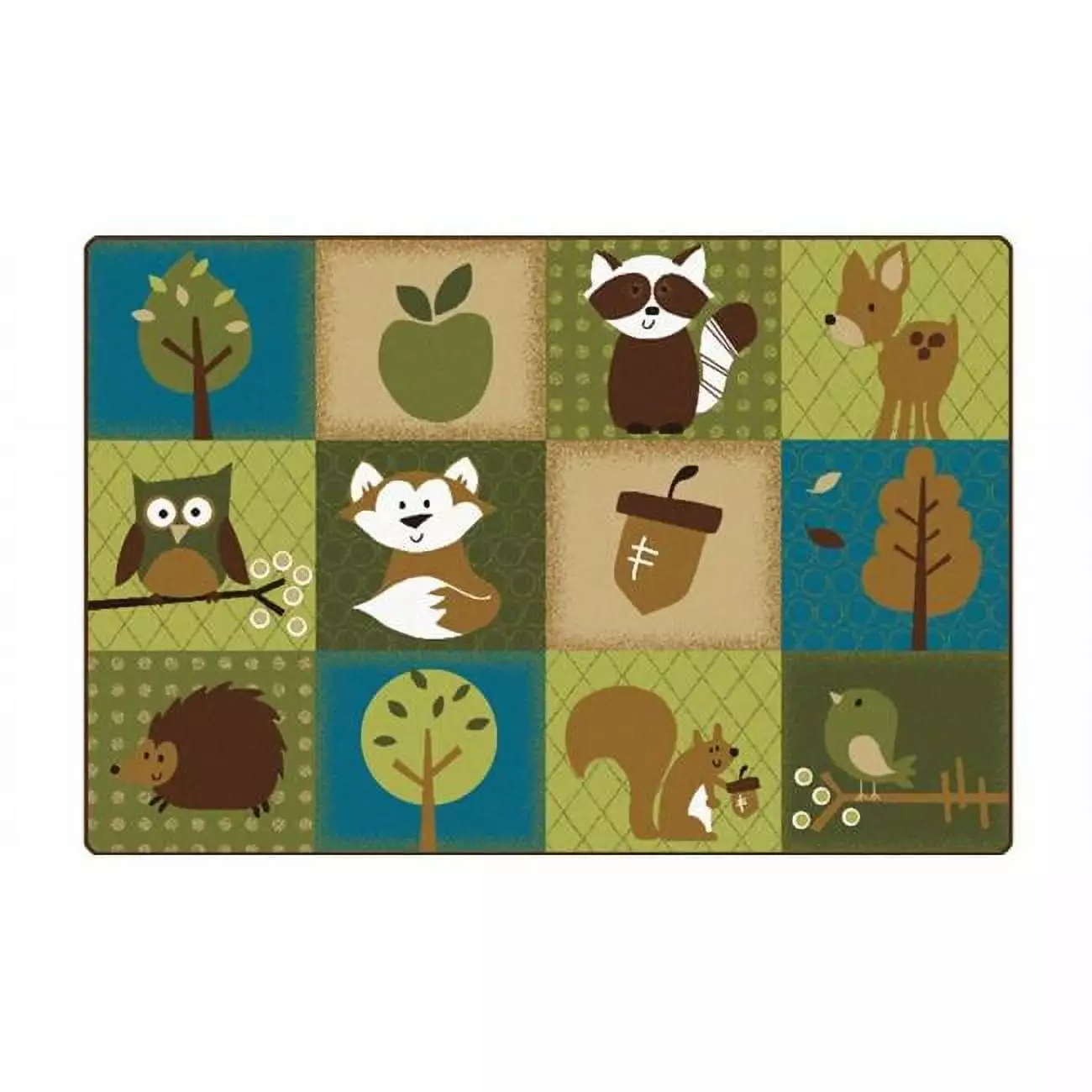 Carpets for Kids 22724 Natures Friends Toddler Rug