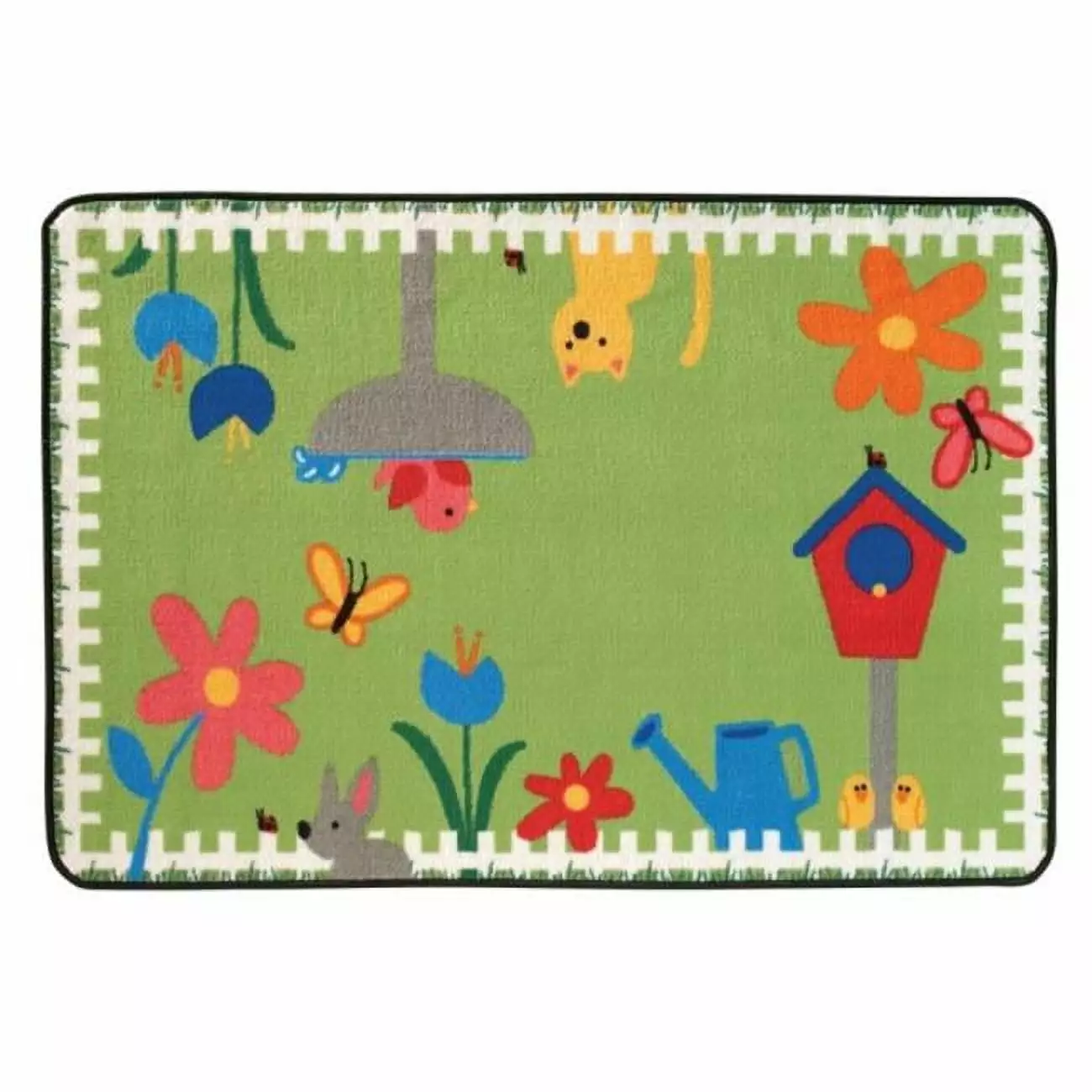 Carpets for Kids 36.67 Garden Time Rug 3 ft. x 4.5 ft.