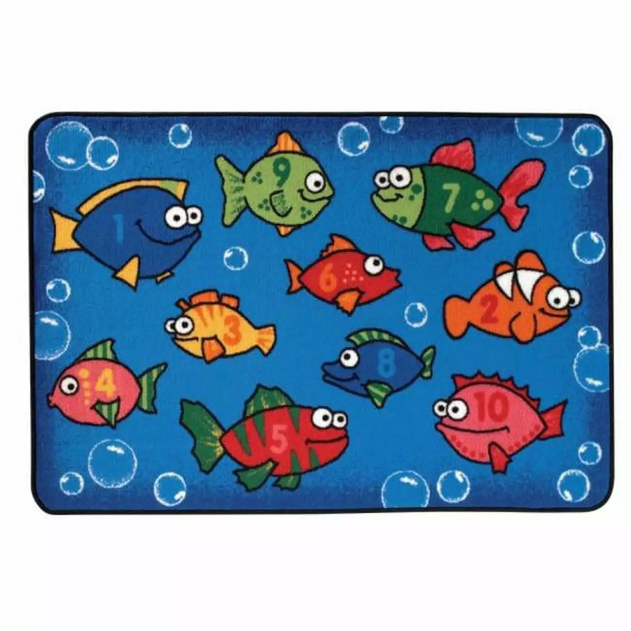 Carpets for Kids 48.27 Something Fishy Rug 4 ft. x 6 ft.