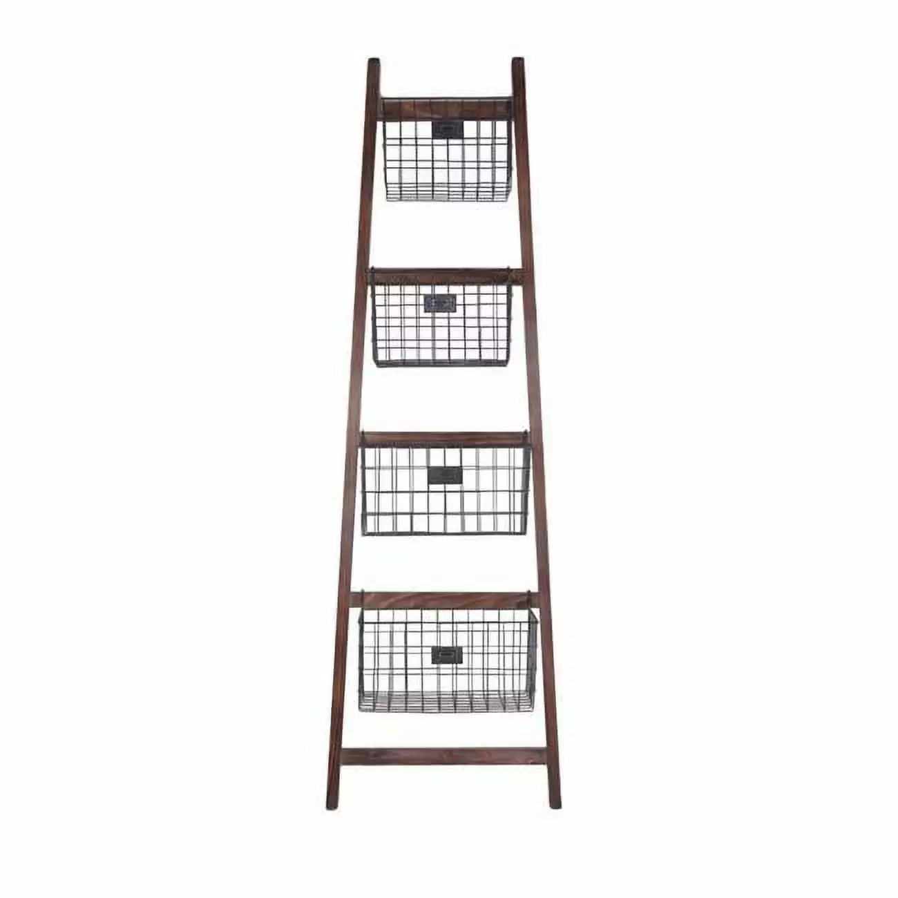 Cheungs Cheung's 4 Metal Storage Basket Ladder