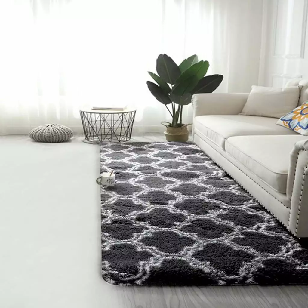 QTOCIO Area Rug. Ultra Soft Modern Area Rugs Rug Home Room Plush Carpet Decor Floor Mat