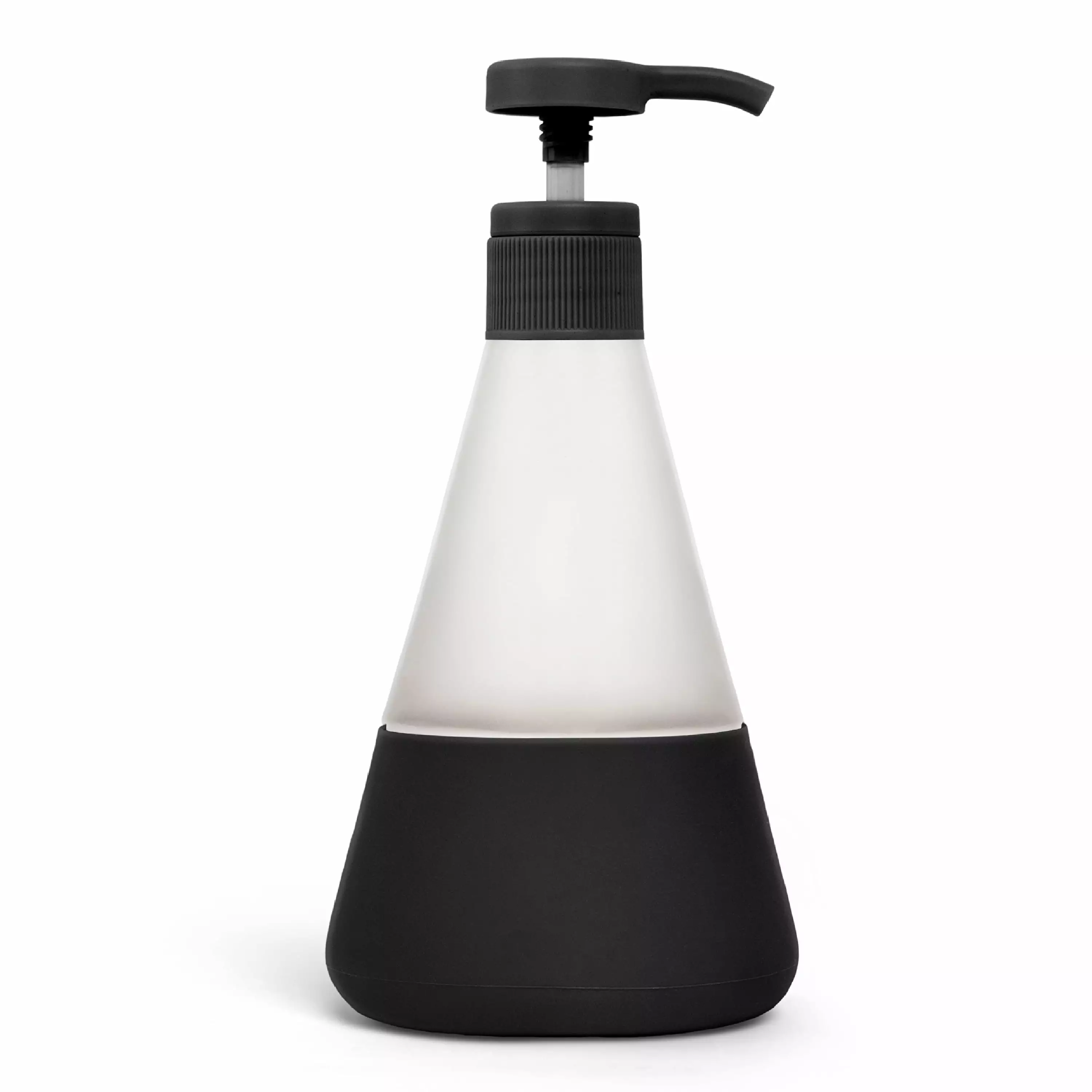 Cleancult Refillable Liquid Hand Soap Dispenser- Matte Black- 12 Oz