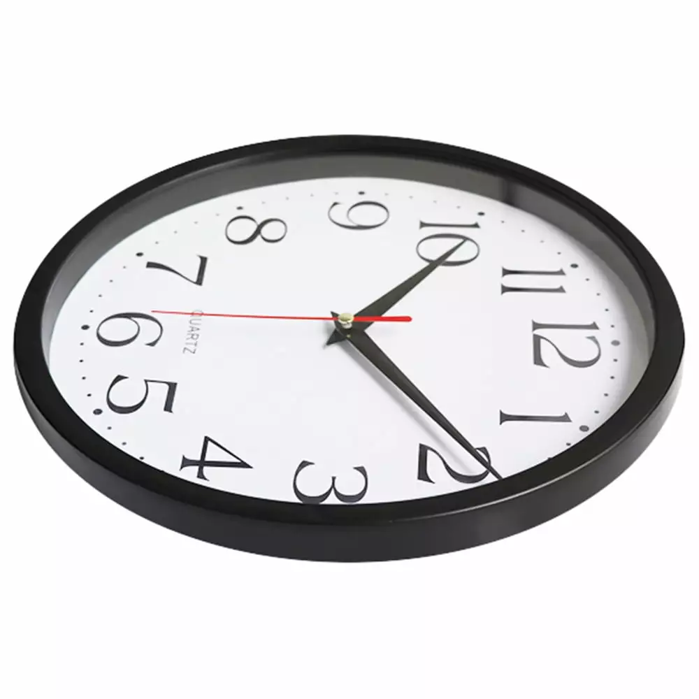 Clock Desk Digital Modern Sweep Clock Creative Bell Graceful Silent Clock