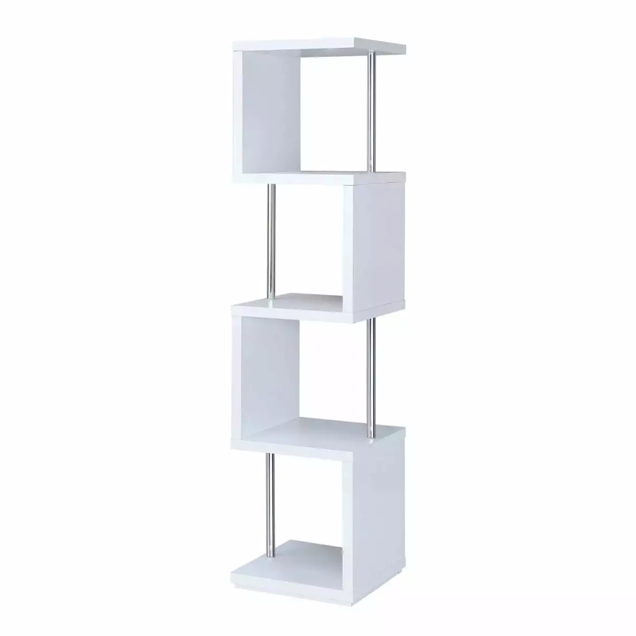 Coaster Bookcase in White