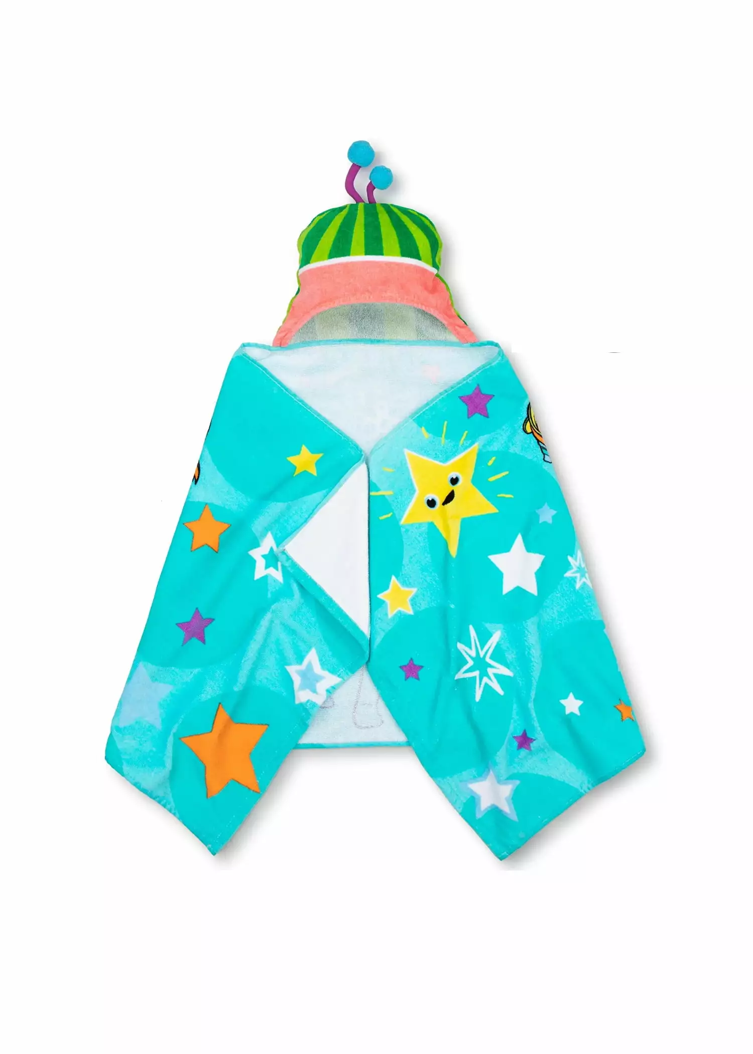 Cocomelon Kids Cotton Hooded Towel