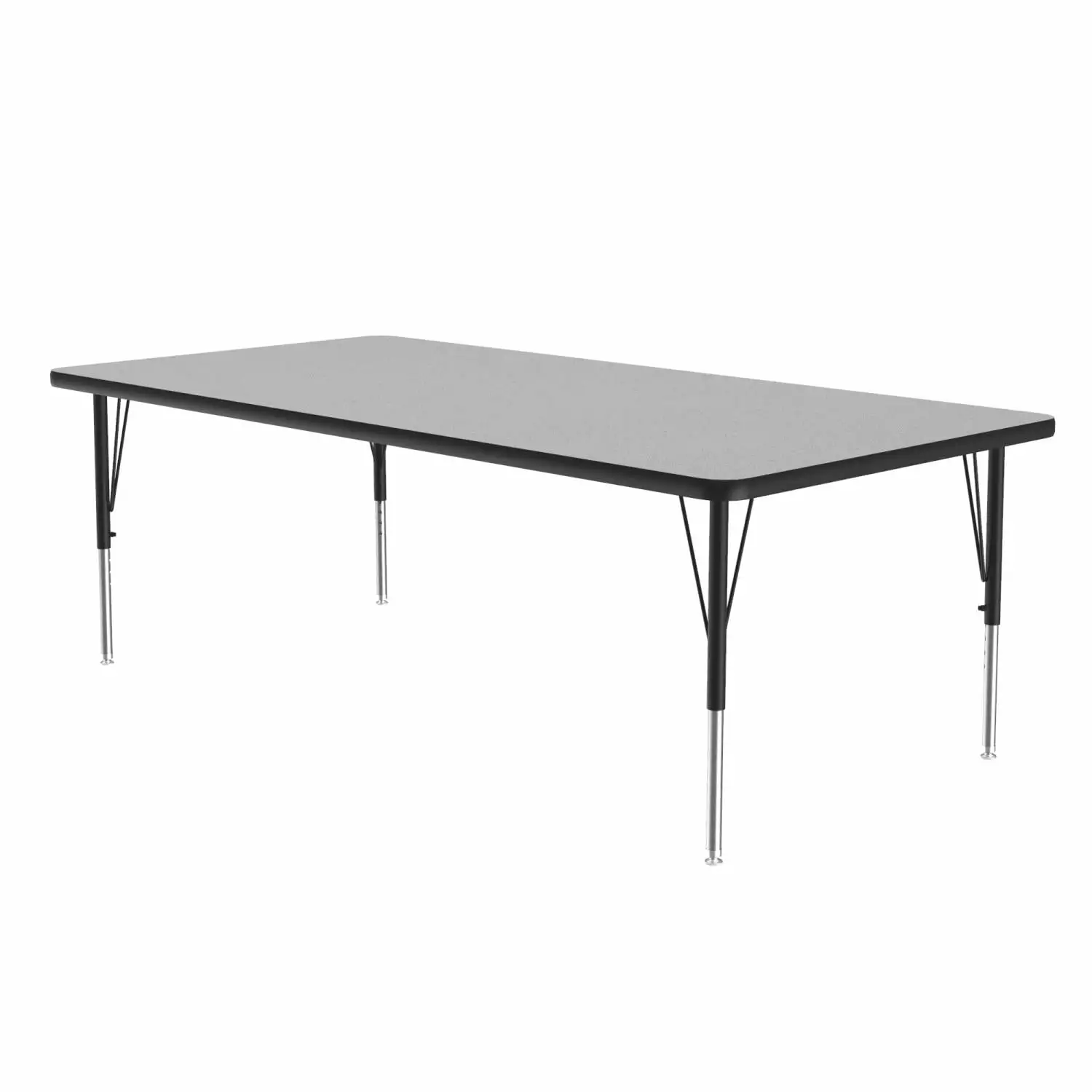 Correll Laminate Top Activity Tables With Grey Granite Finish A3660TF-REC-15