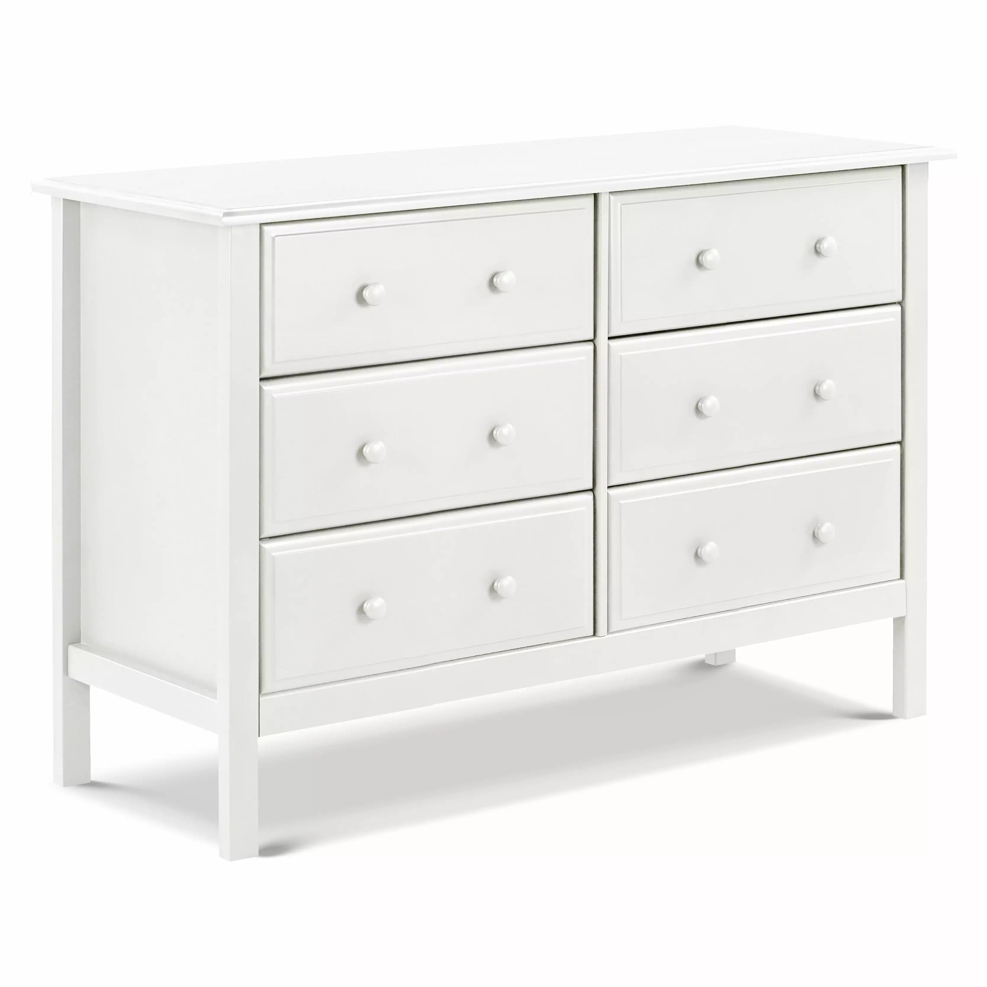 DaVinci Jayden 6-Drawer Double Dresser in White