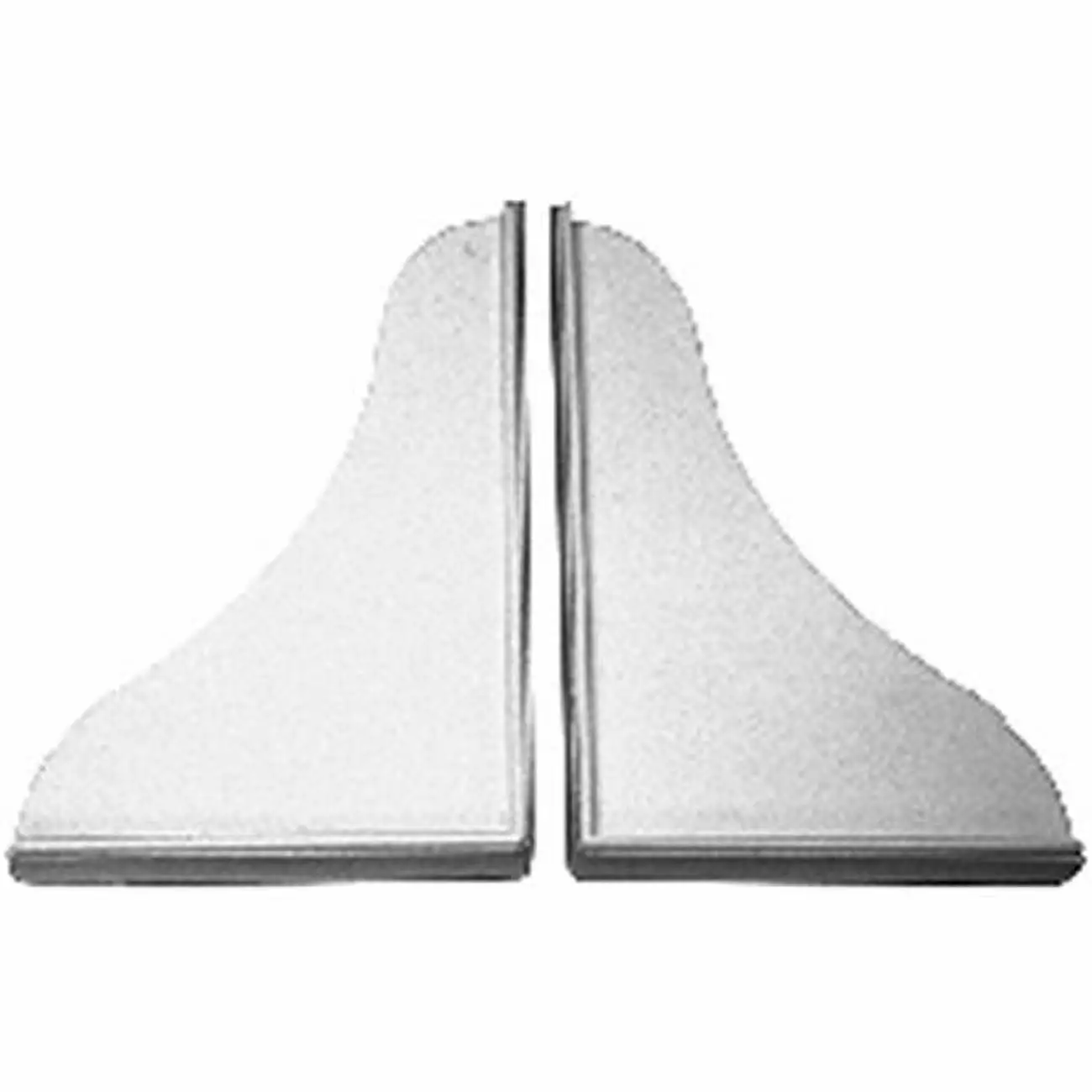 Danco Chrome White Plastic Shower Guard